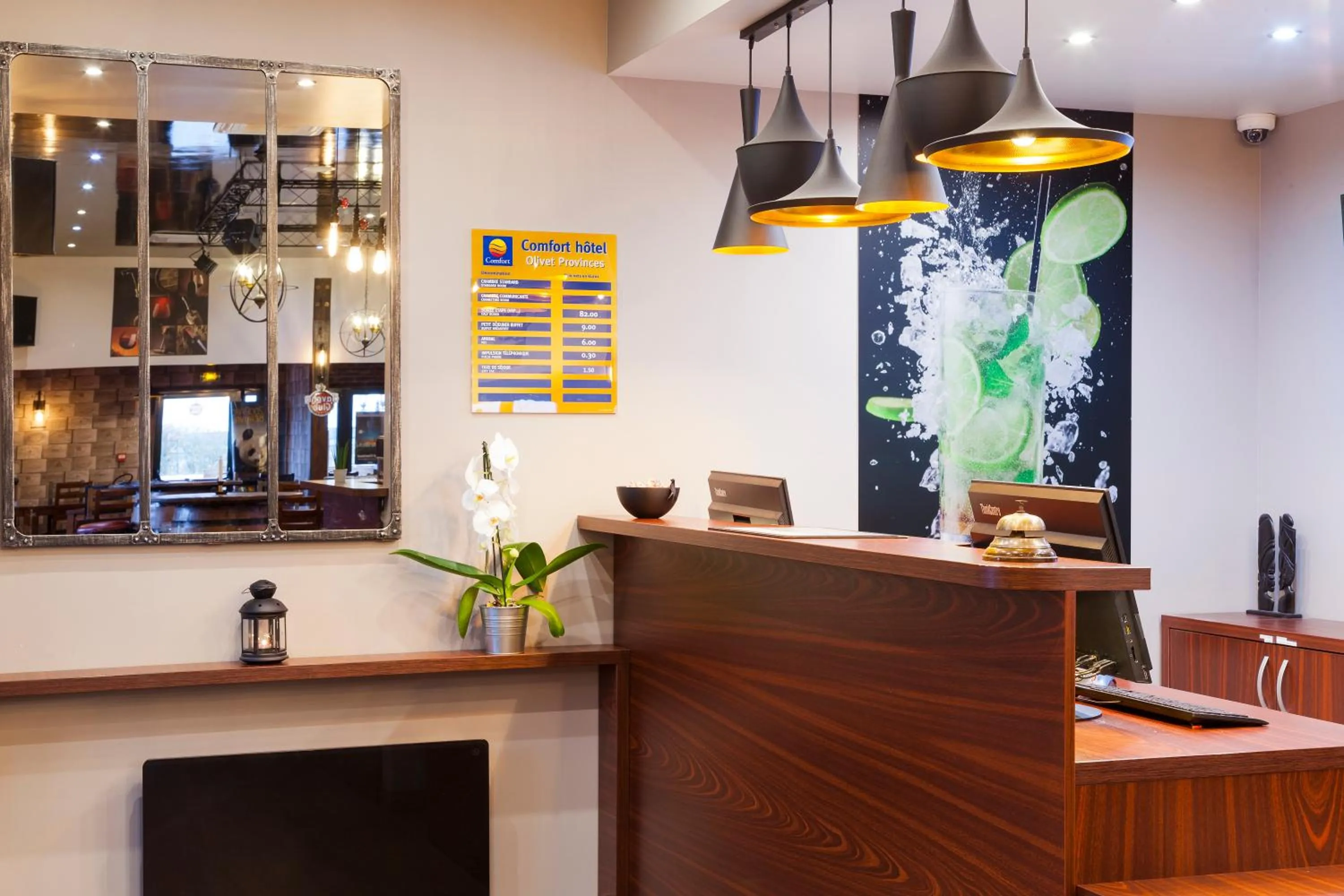 Area and facilities in Comfort Hotel Orléans Olivet Provinces