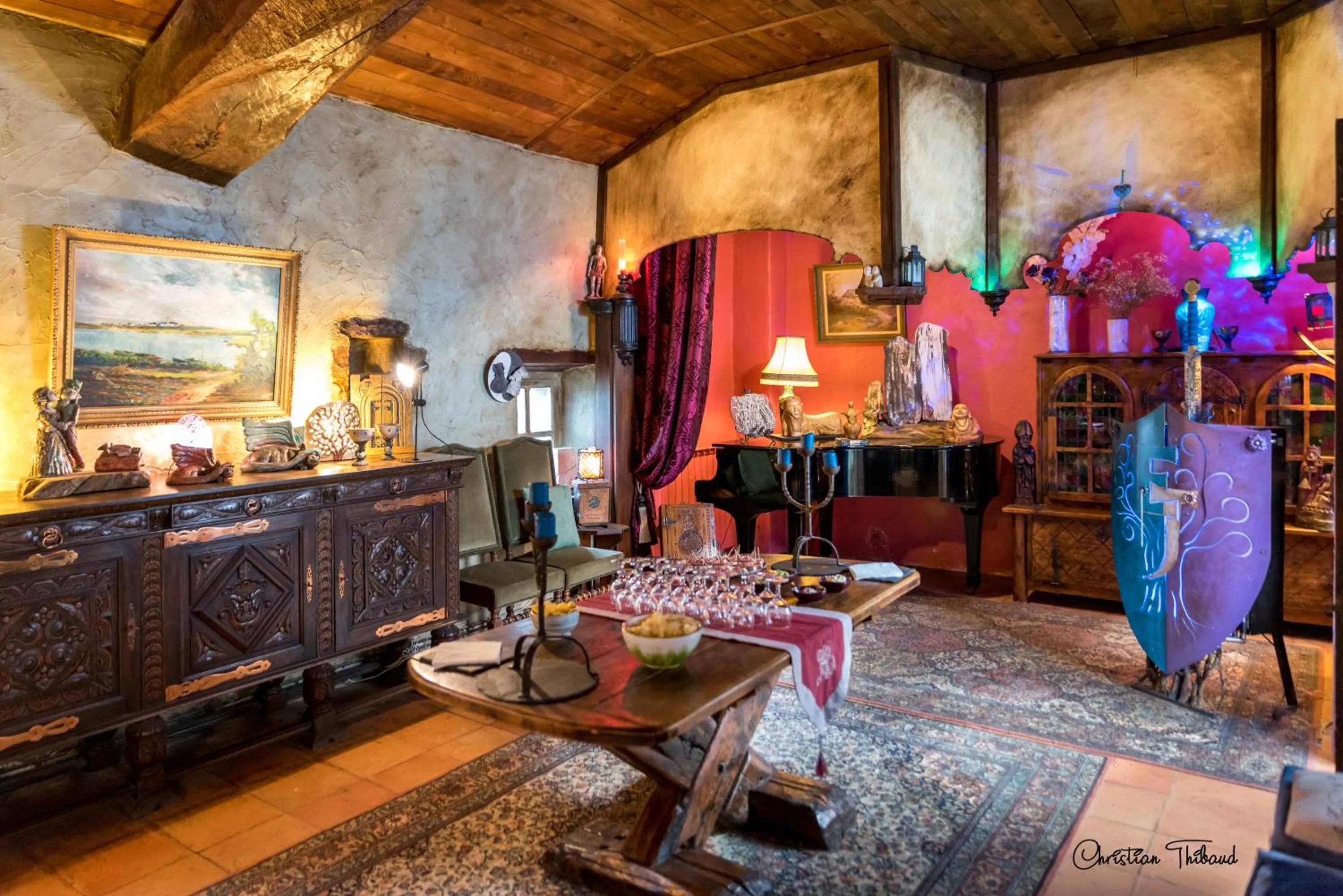 Banquet/Function facilities in Suite Médiévale 40m2 chambre d' hôte du Mas Fabrègue