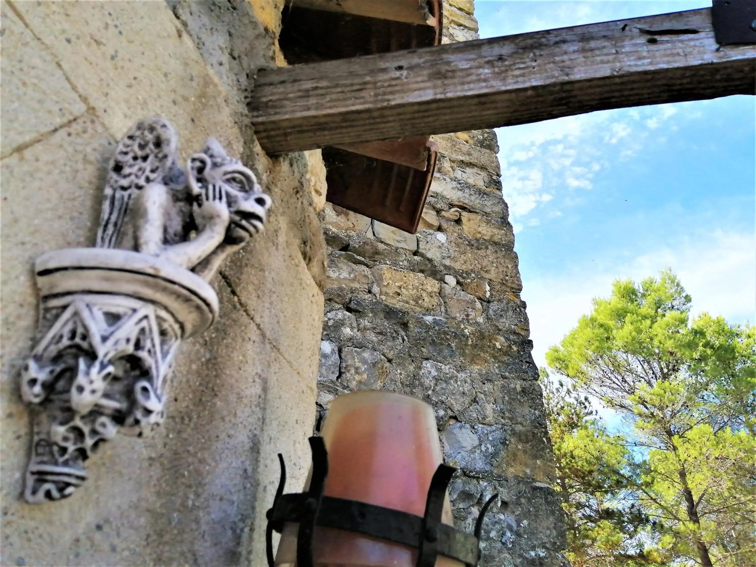 Area and facilities in Suite Médiévale 40m2 chambre d' hôte du Mas Fabrègue