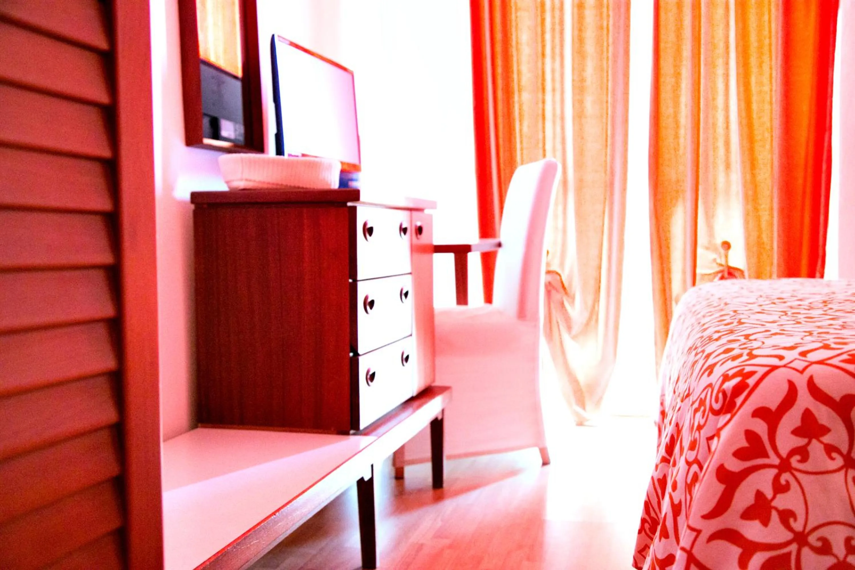 Decorative detail, Bed in Hotel Kinda