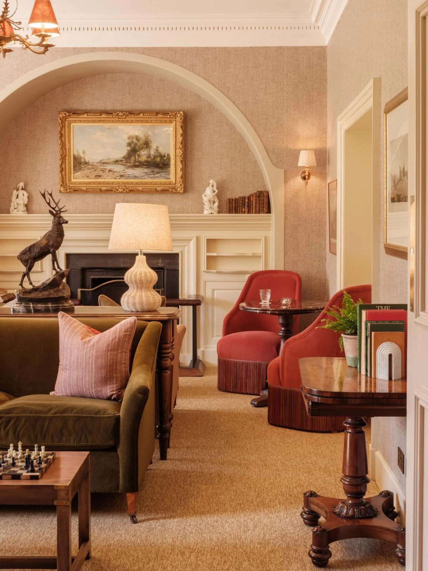 Communal lounge/ TV room in The Fortingall