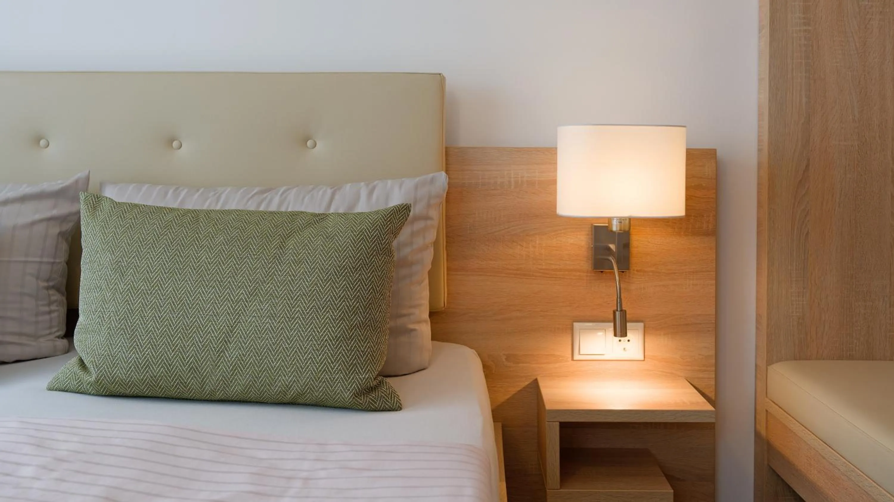 Bed in Hotel Schluister Park