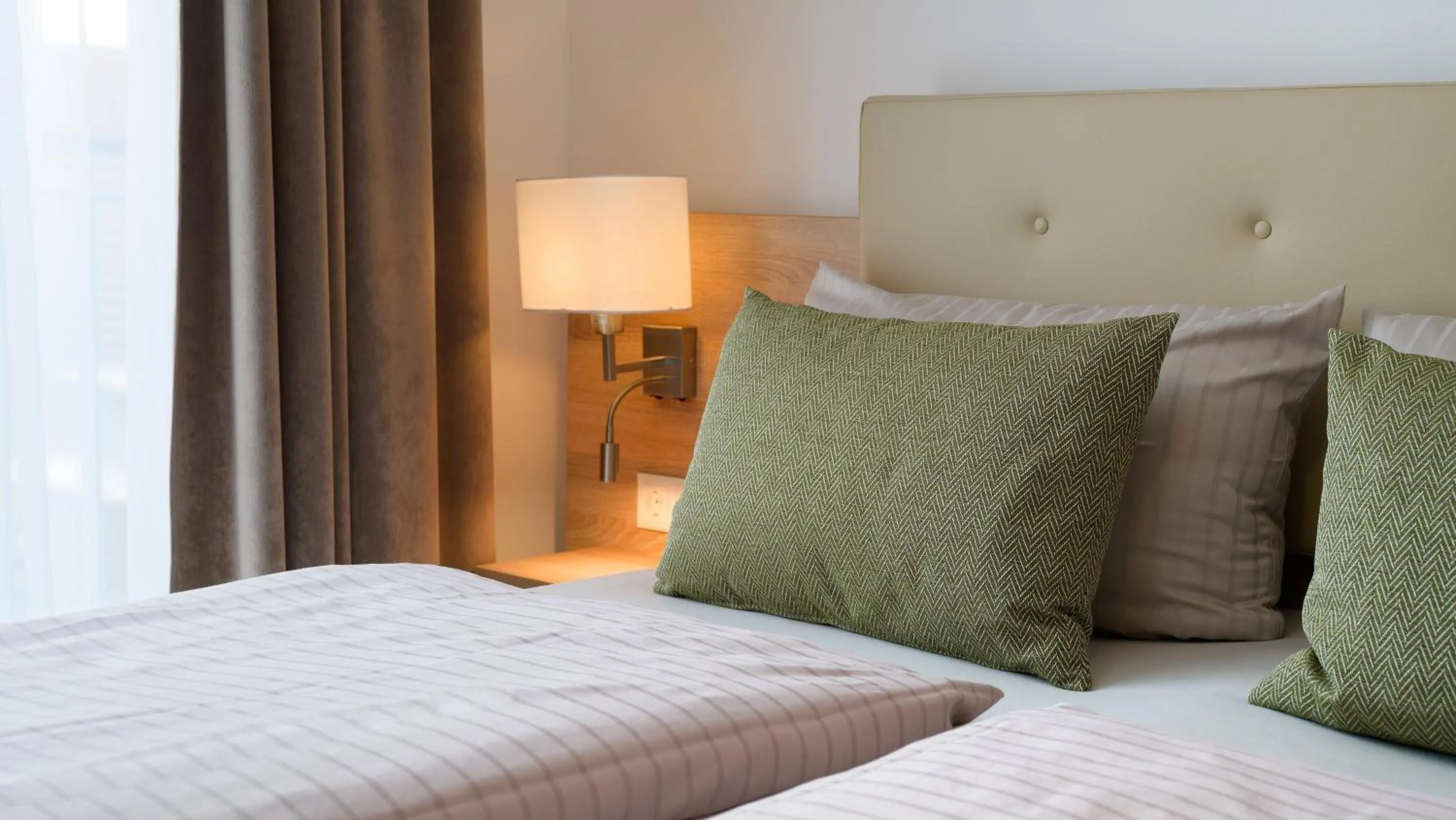 Bed in Hotel Schluister Park