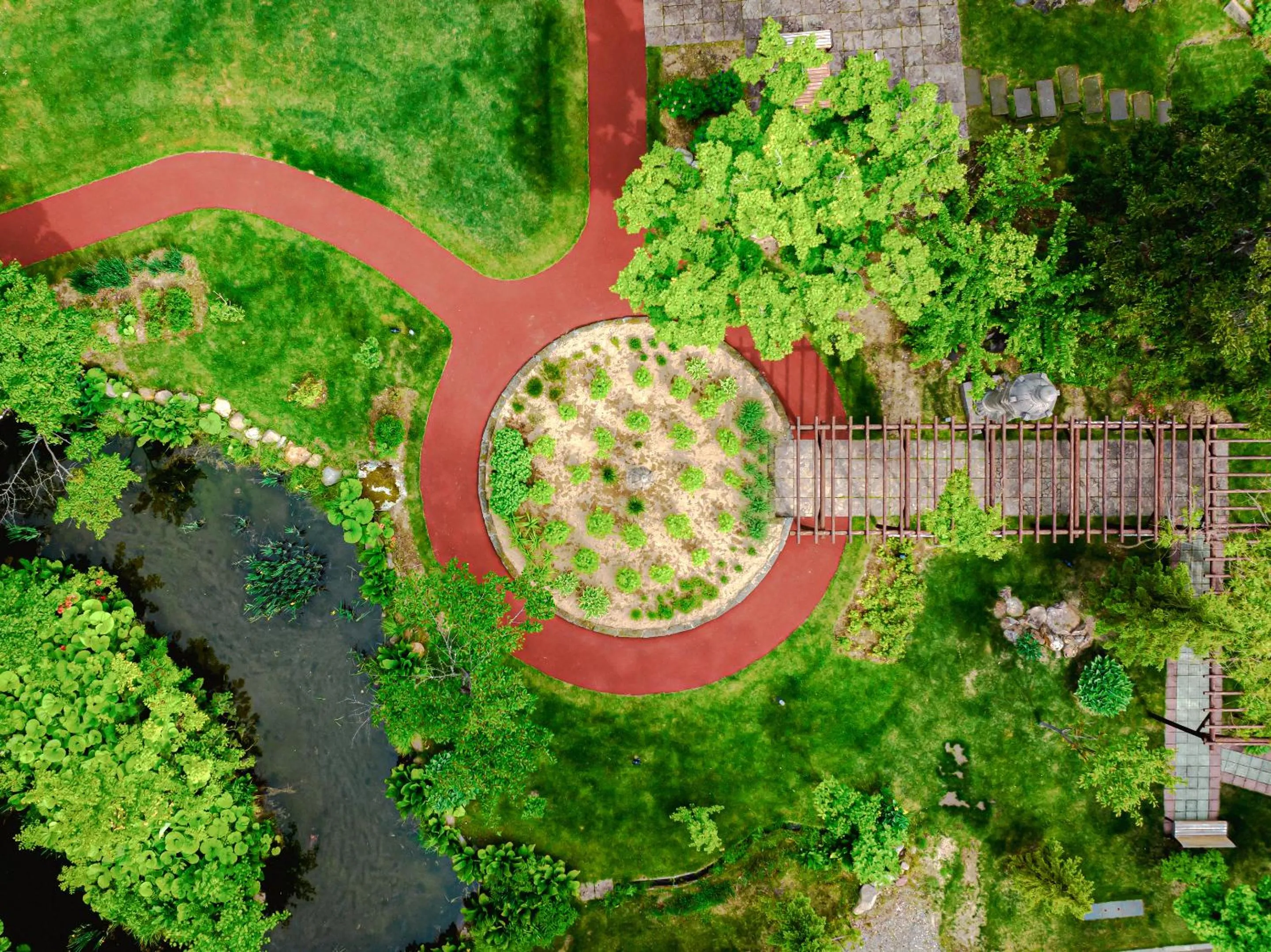 Natural landscape in Okujozankei Onsen Kasho Gyoen