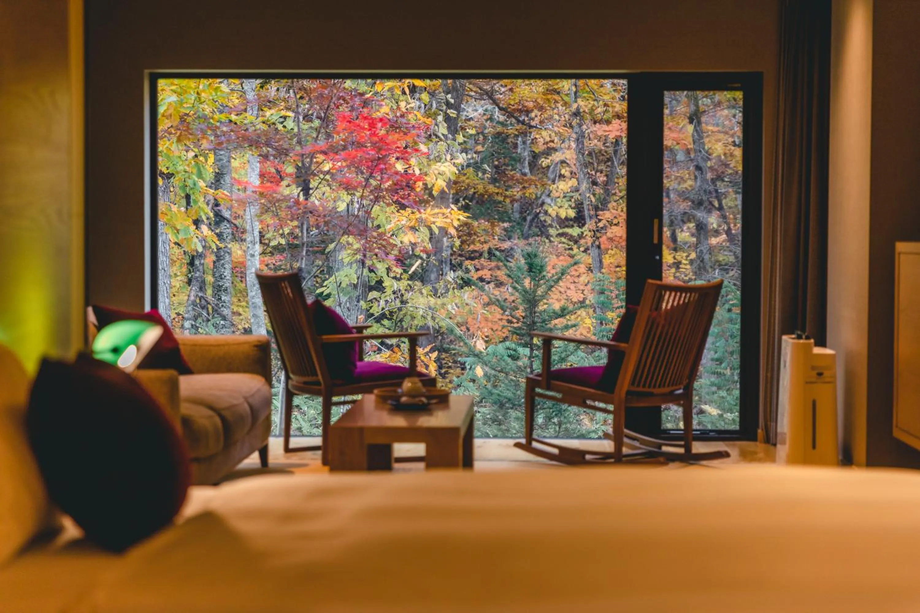 View (from property/room) in Okujozankei Onsen Kasho Gyoen