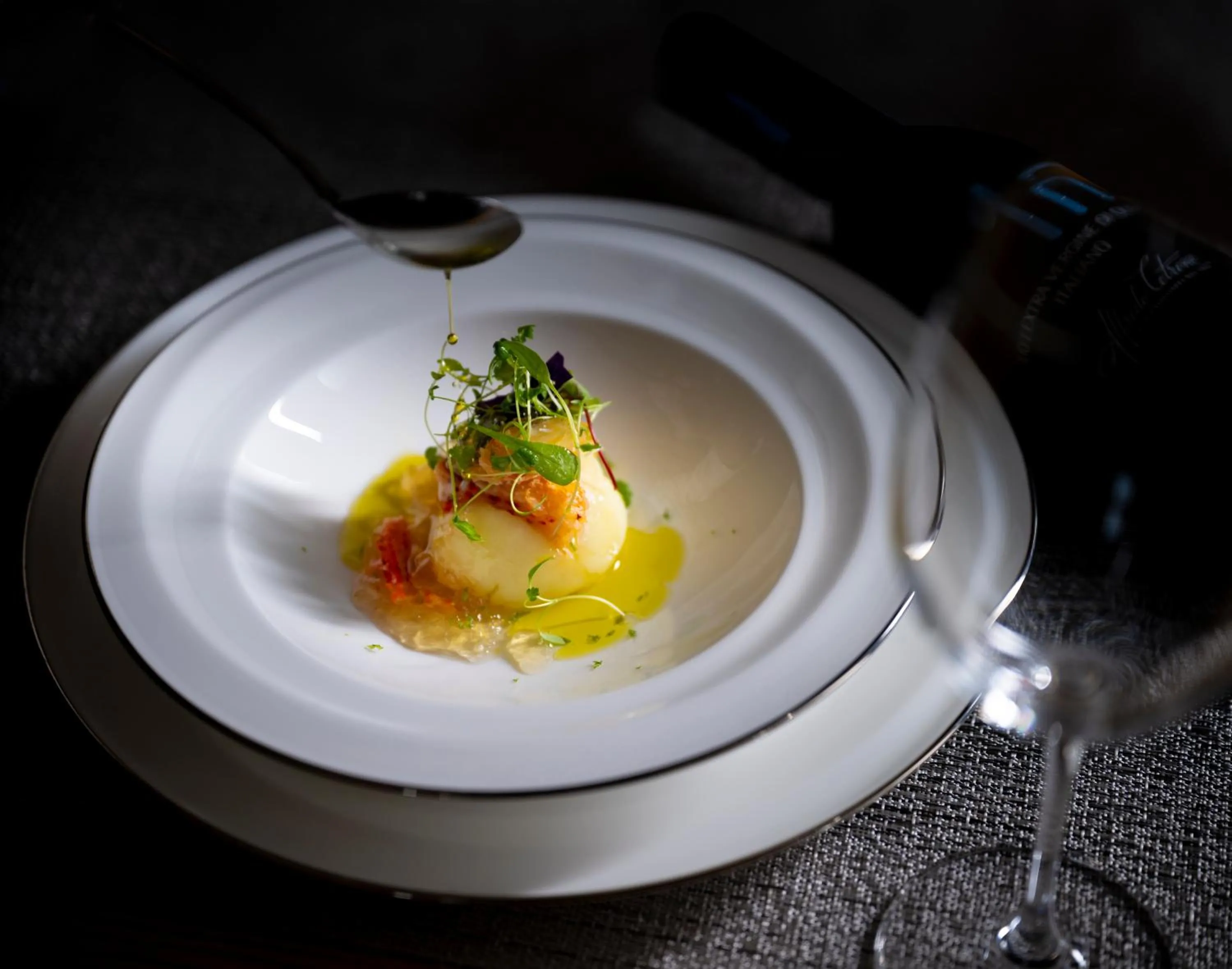 Dinner in Okujozankei Onsen Kasho Gyoen