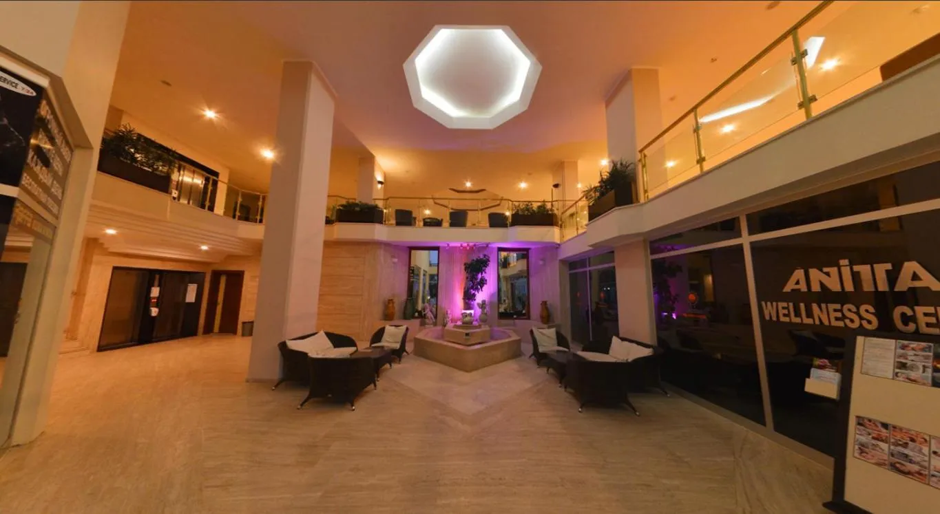 Lobby or reception in Anitas Hotel