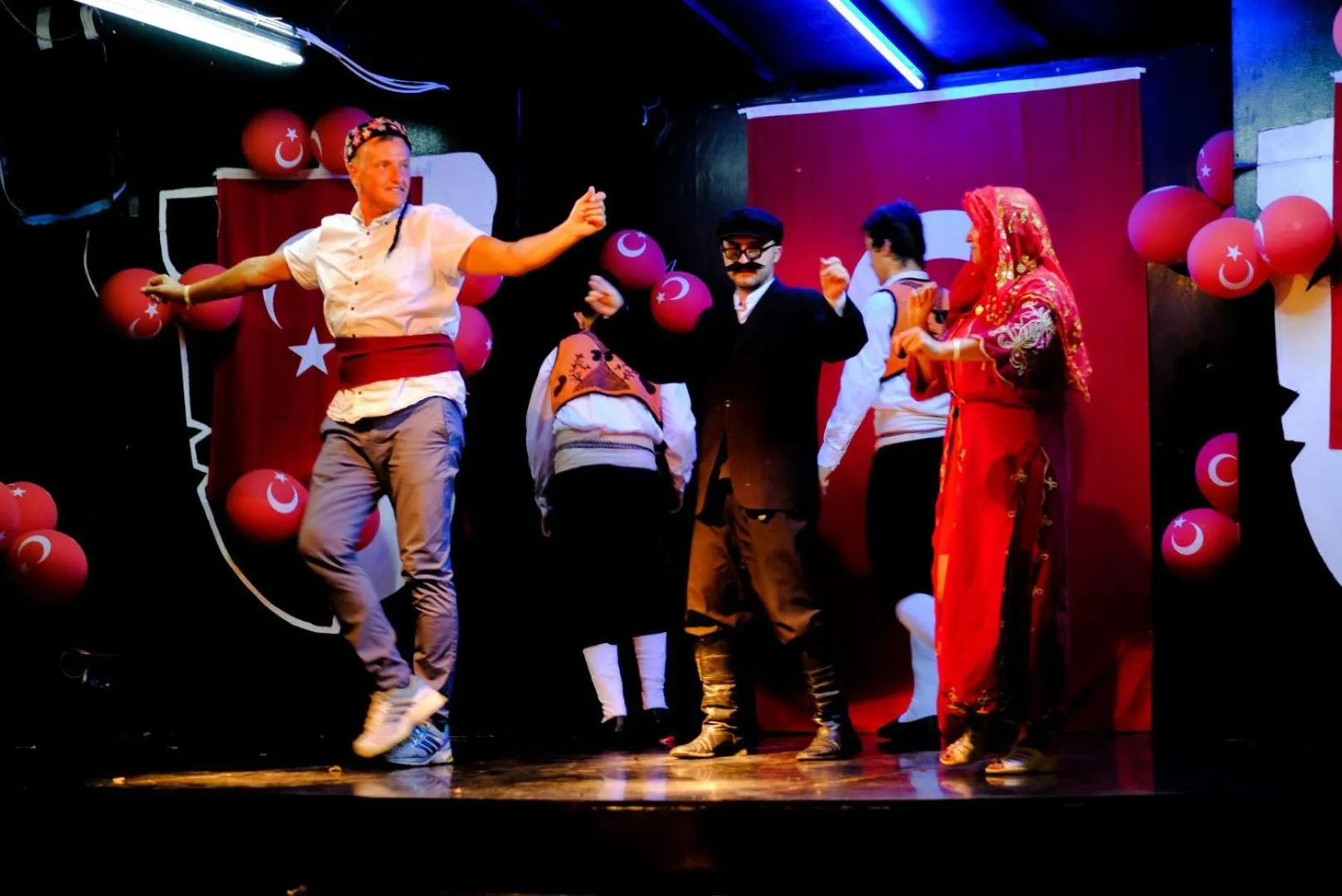 People in Anitas Hotel