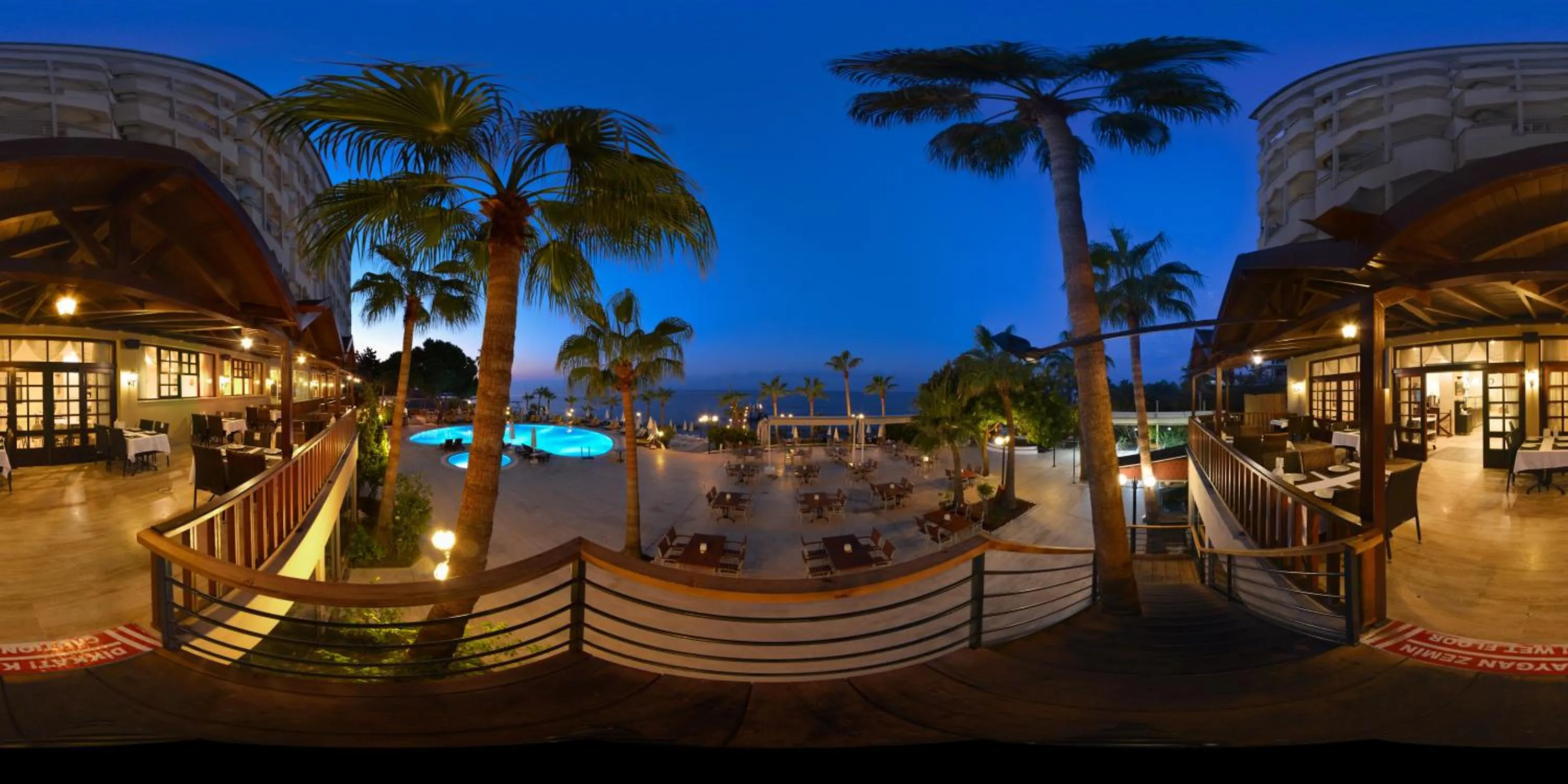 Off site in Anitas Hotel