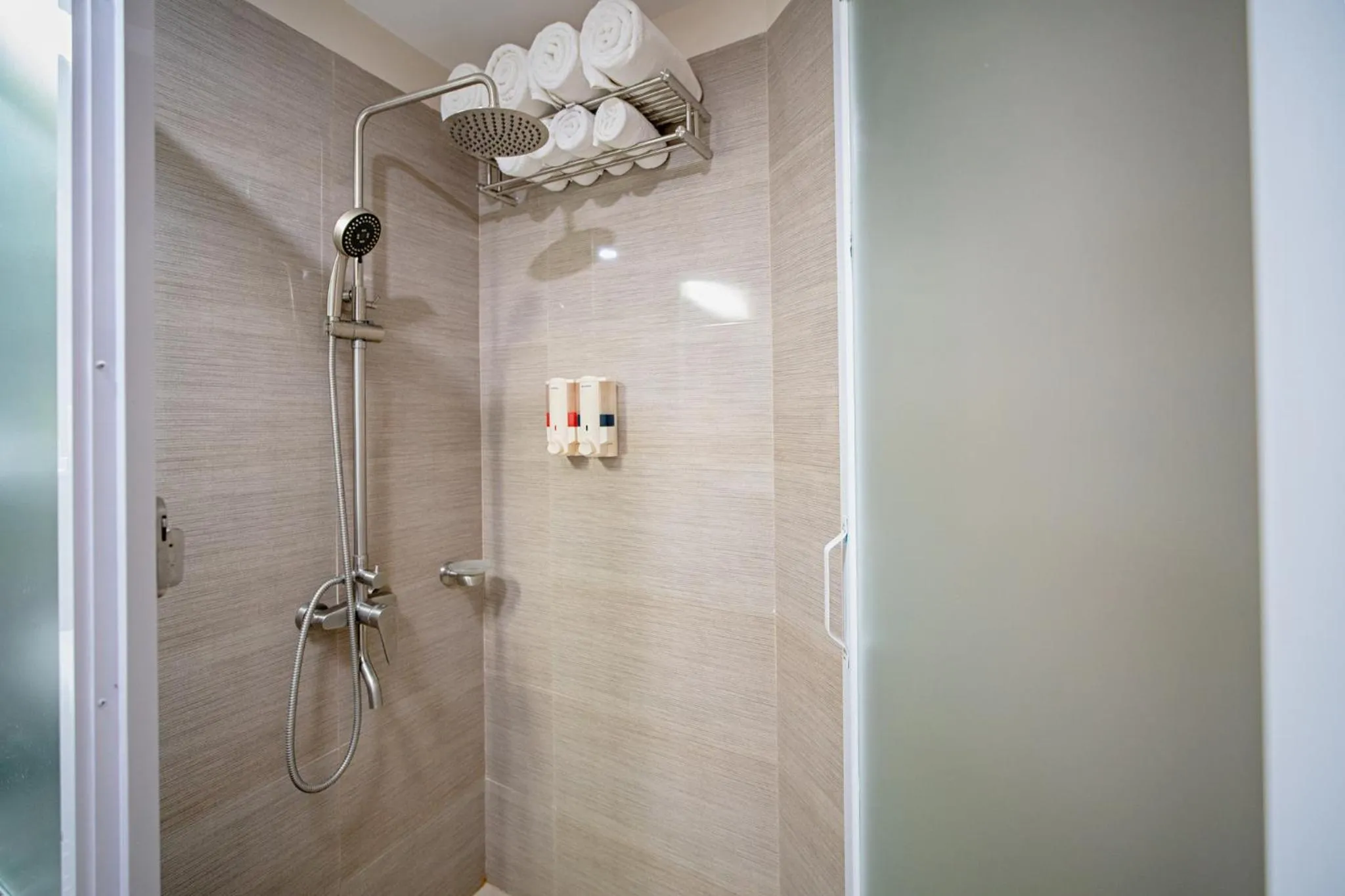 Bathroom in Achievers Airport Hotel