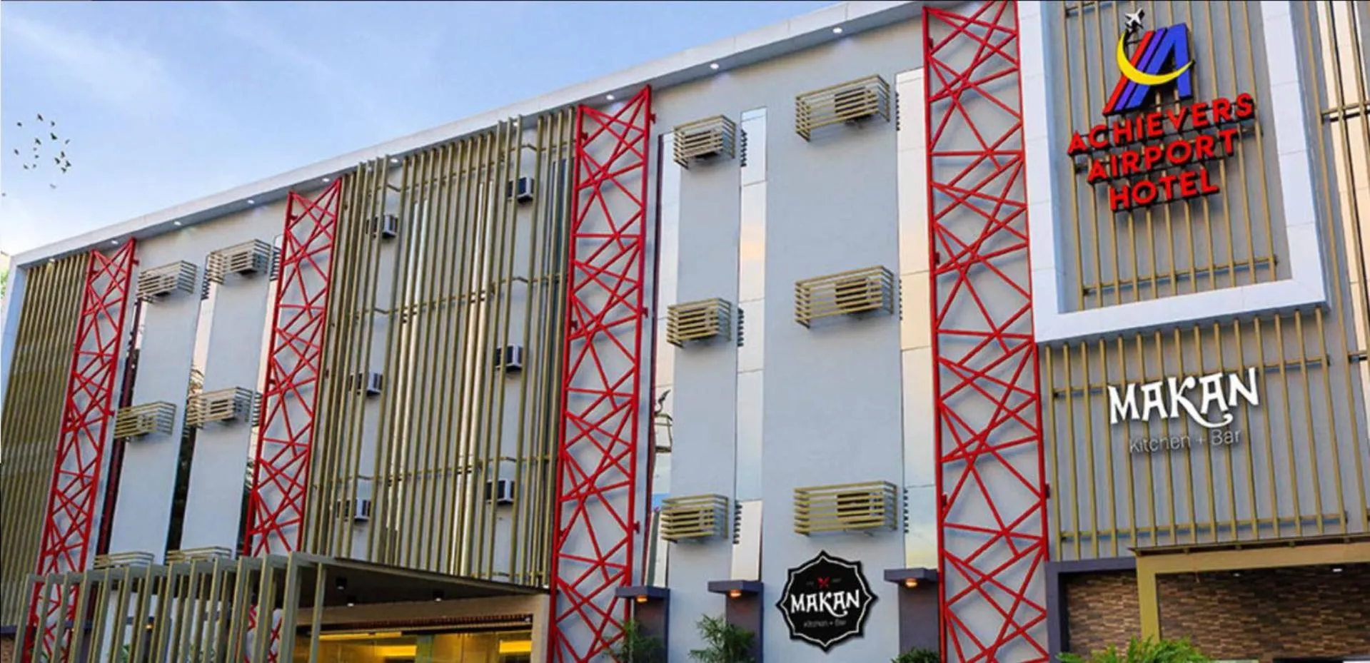 Property building in Achievers Airport Hotel