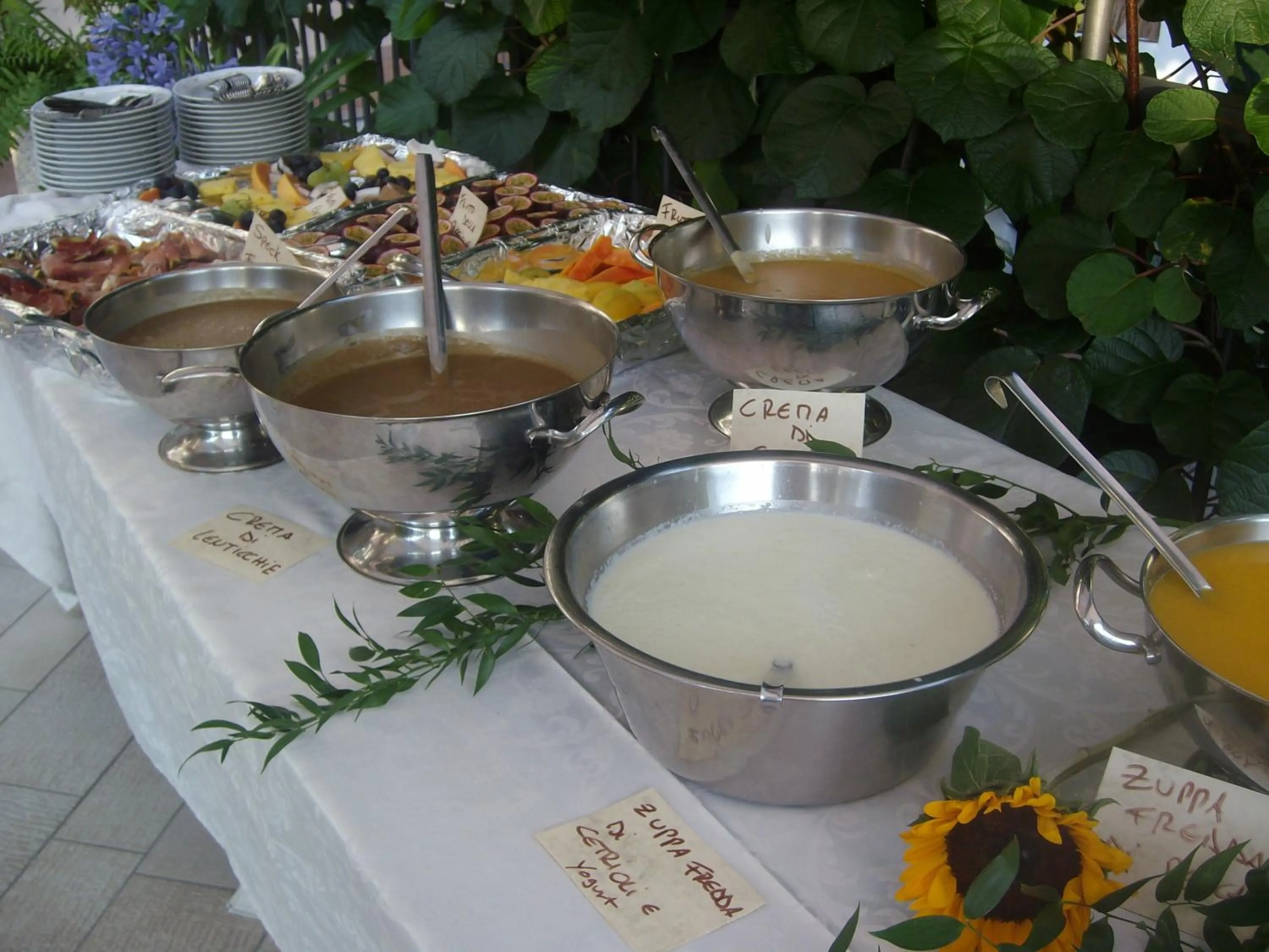 Food and drinks in Albergo Antica Rosa