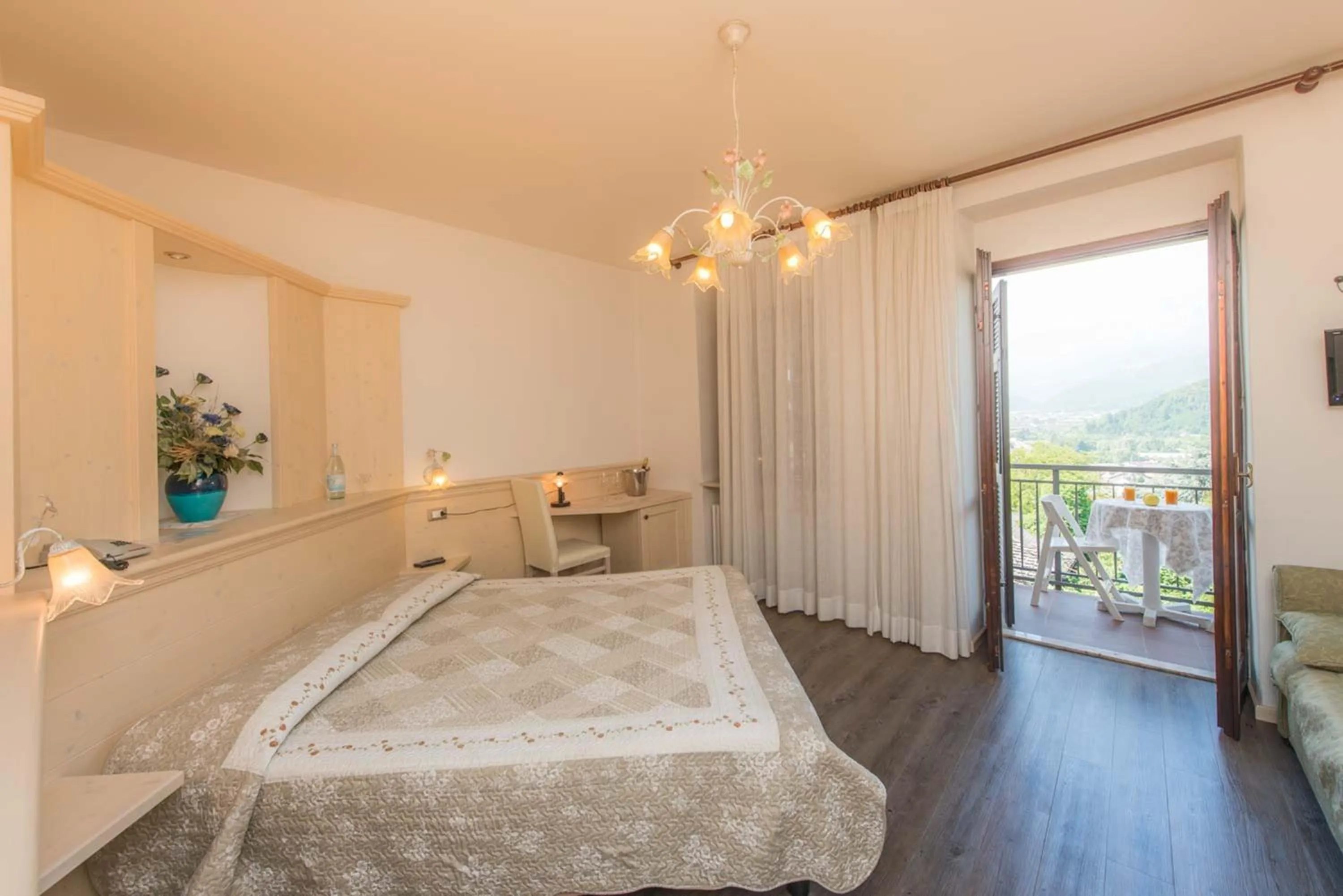 Bedroom in Albergo Antica Rosa