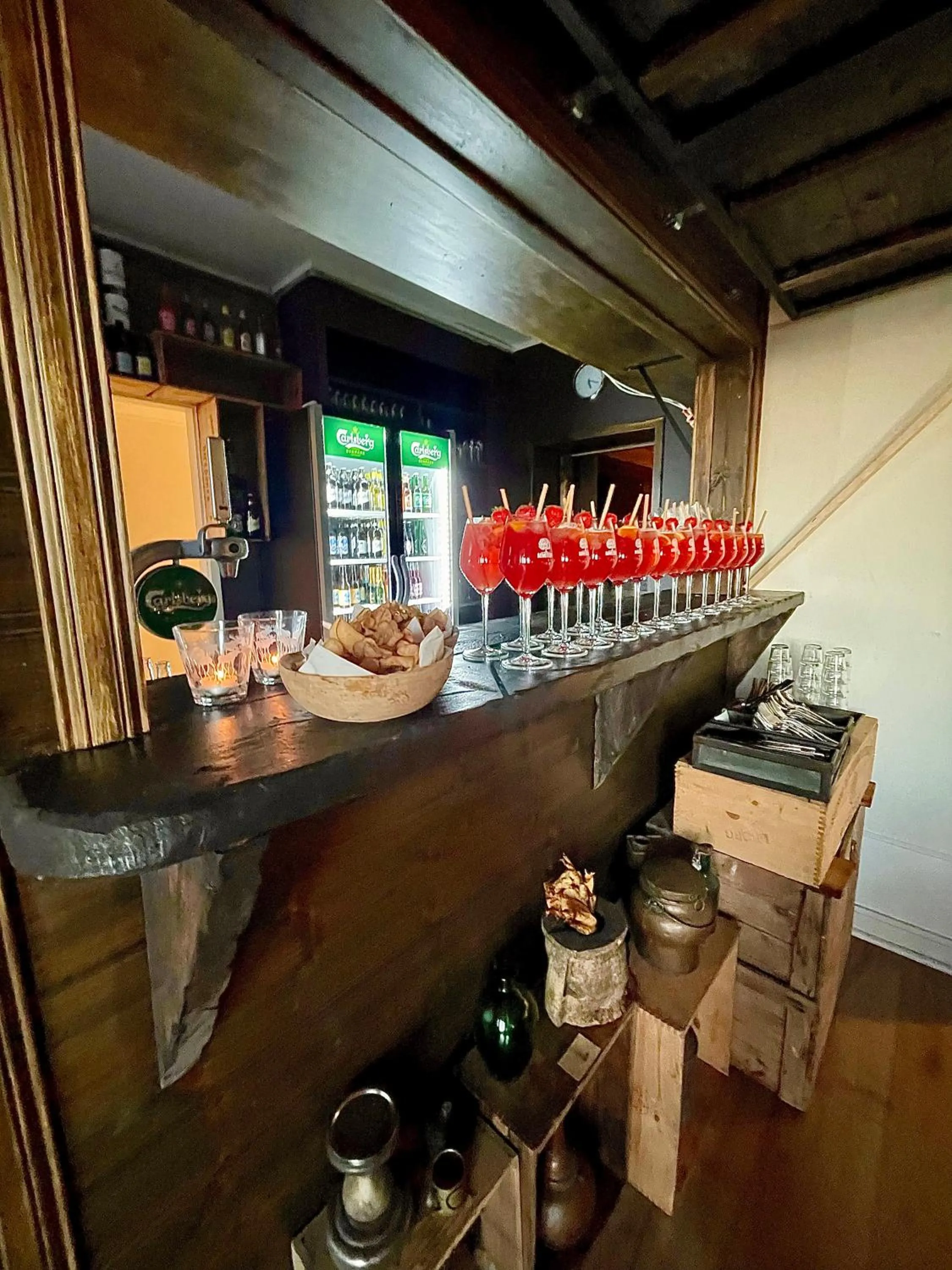 Lounge or bar in Kungshaga Hotell