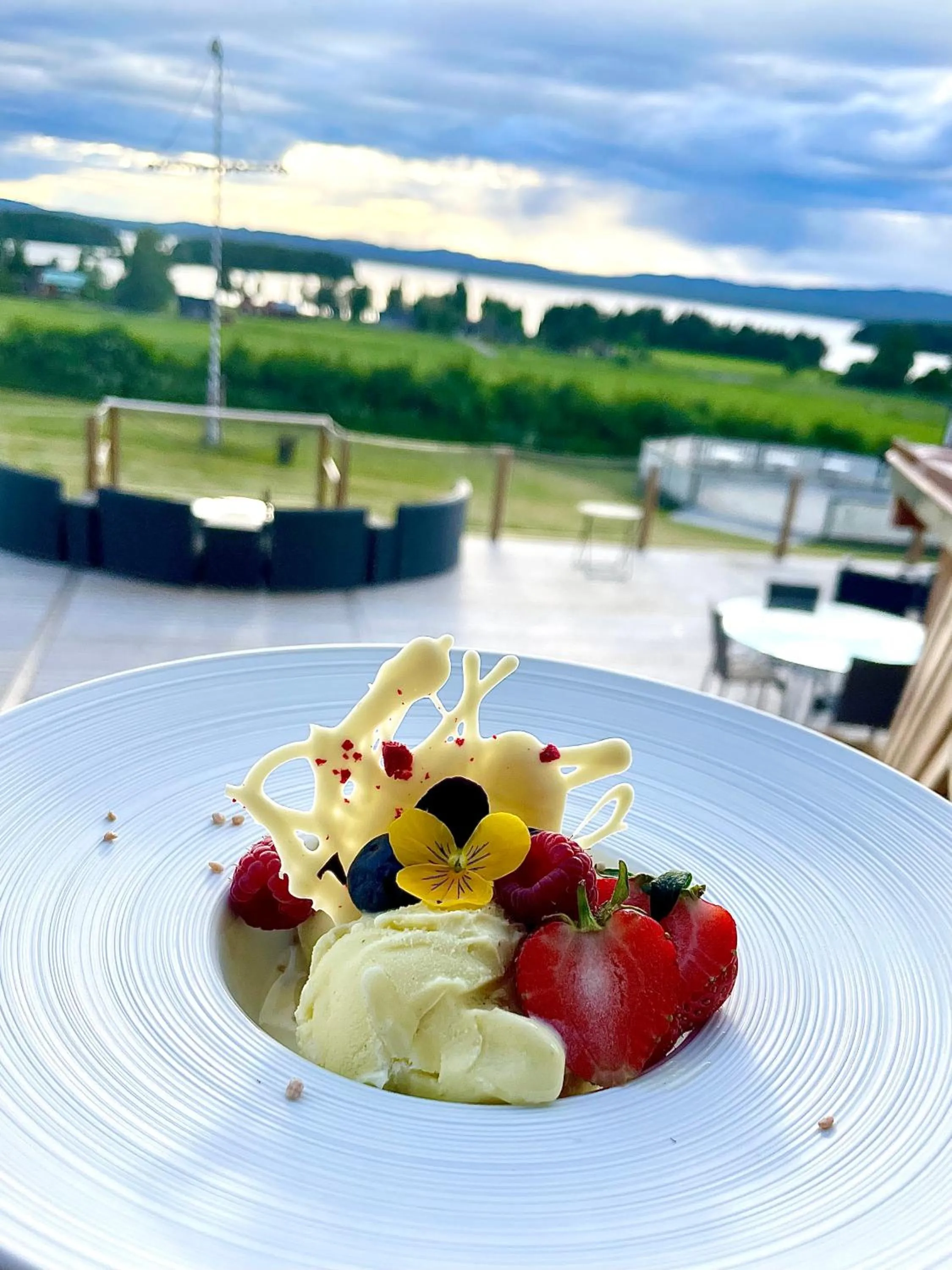 Food in Kungshaga Hotell