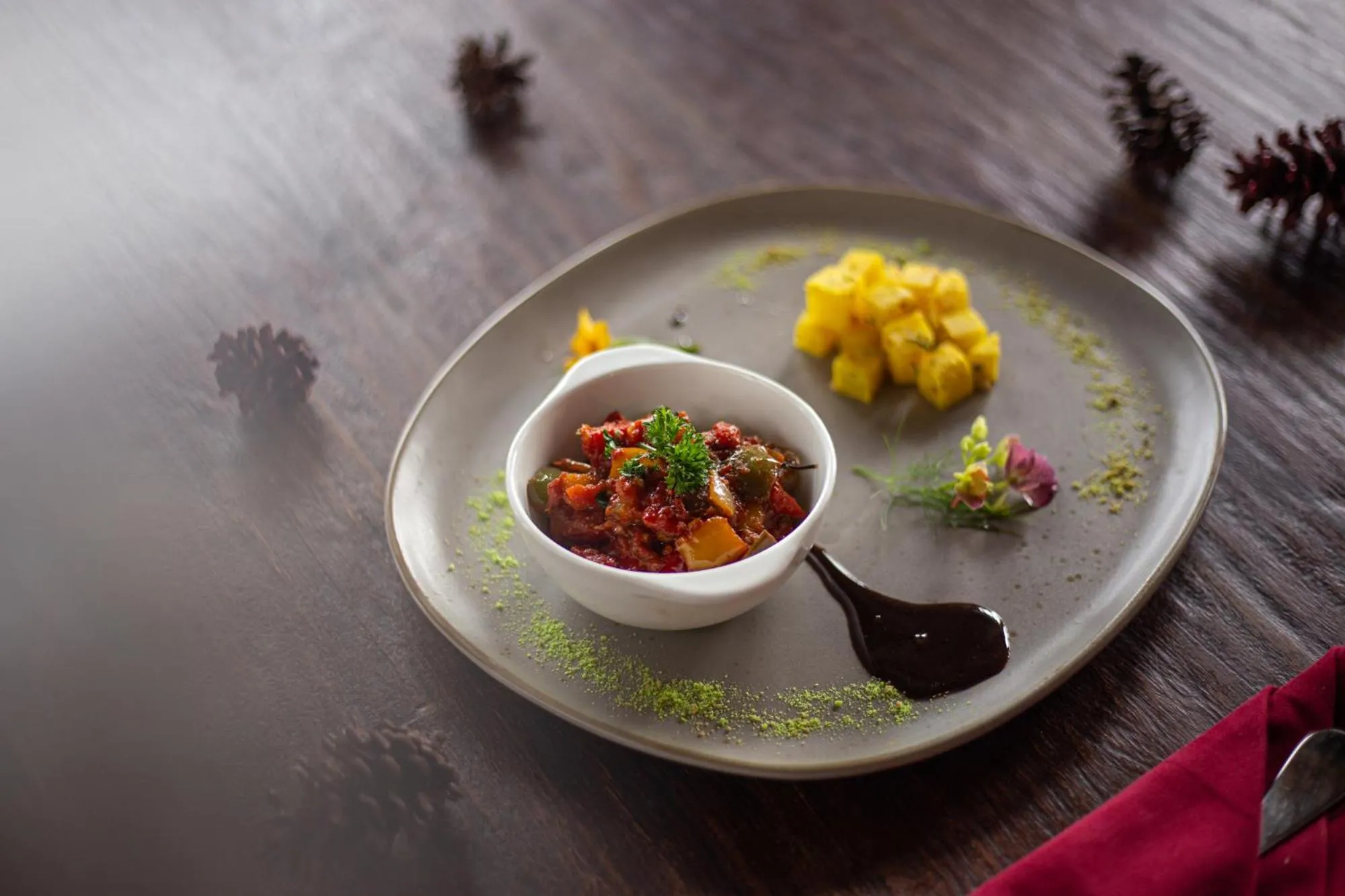 Food and drinks in Plataran Bromo