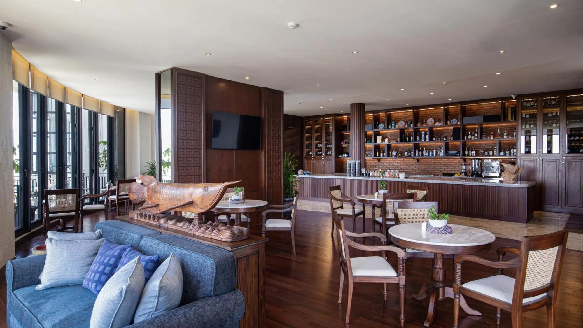 Lounge or bar in Plataran Bromo