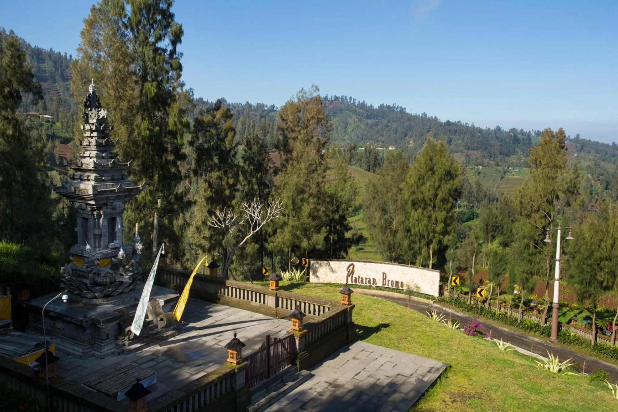 Facade/entrance in Plataran Bromo