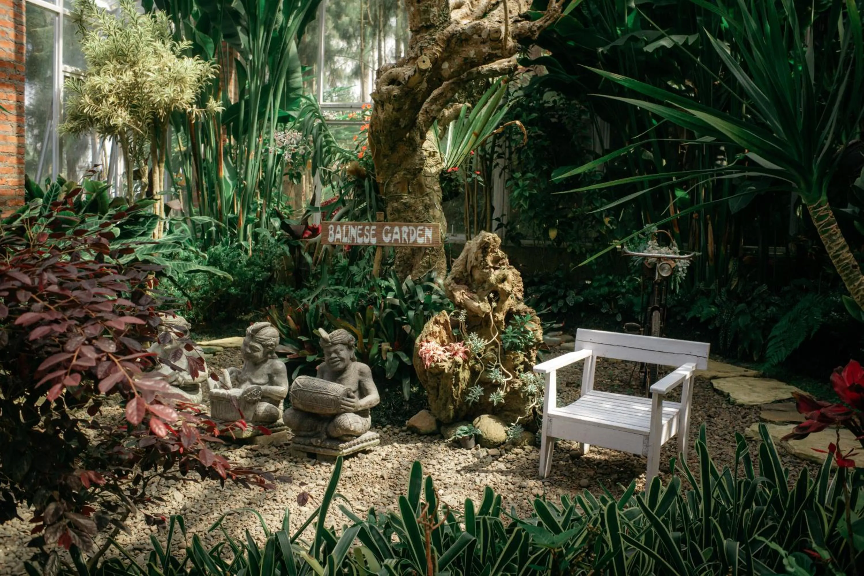 Garden in Plataran Bromo