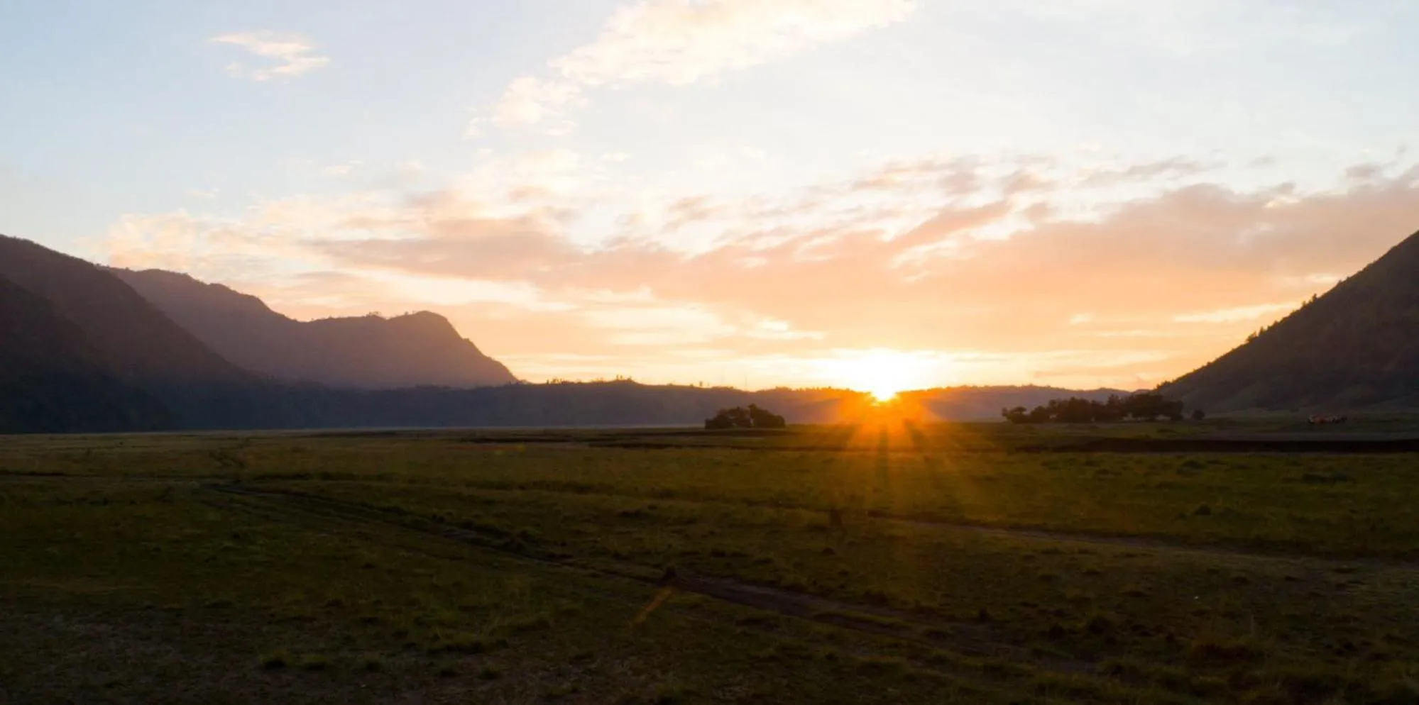 Natural landscape in Plataran Bromo