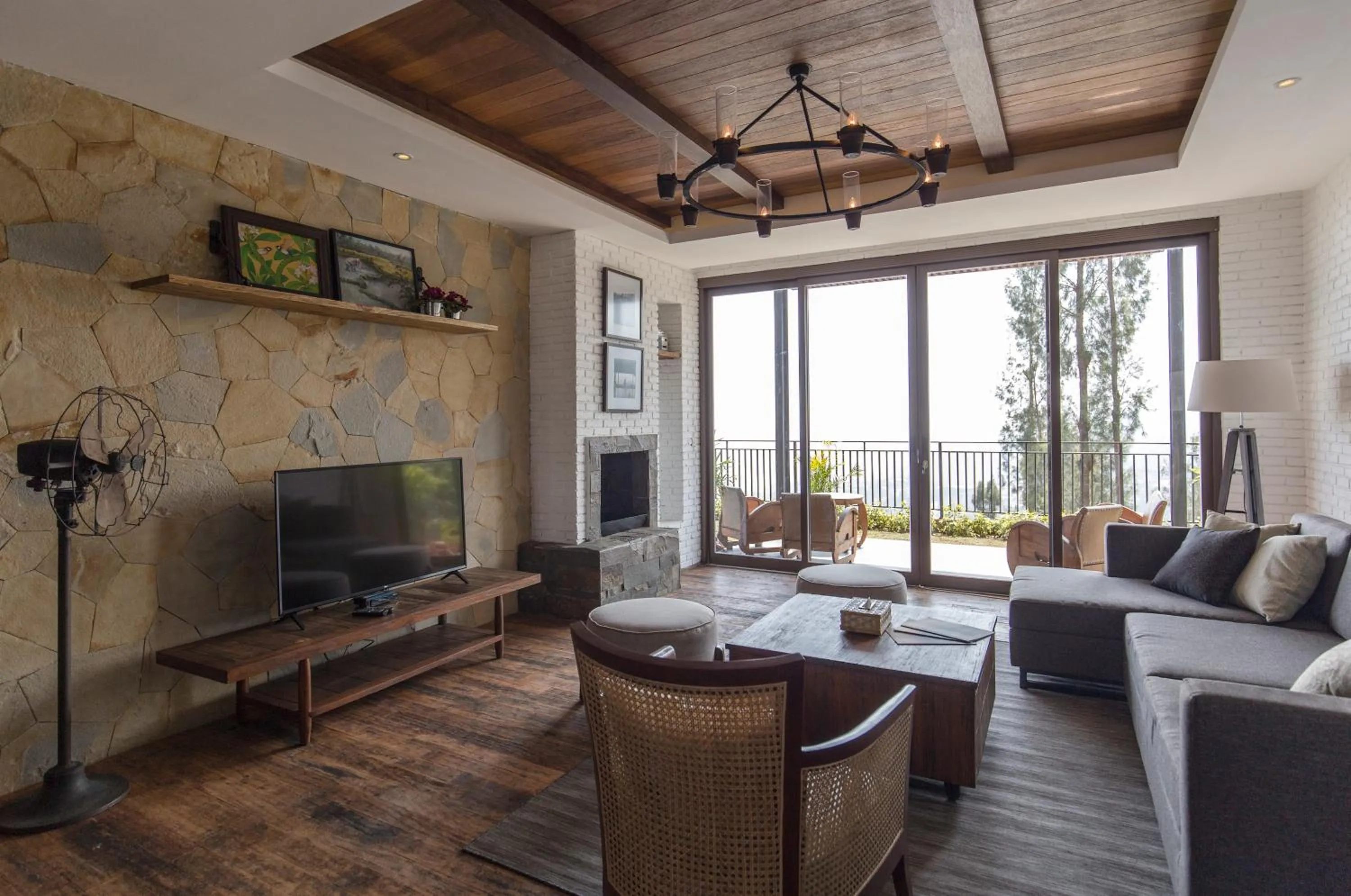 Living room in Plataran Bromo