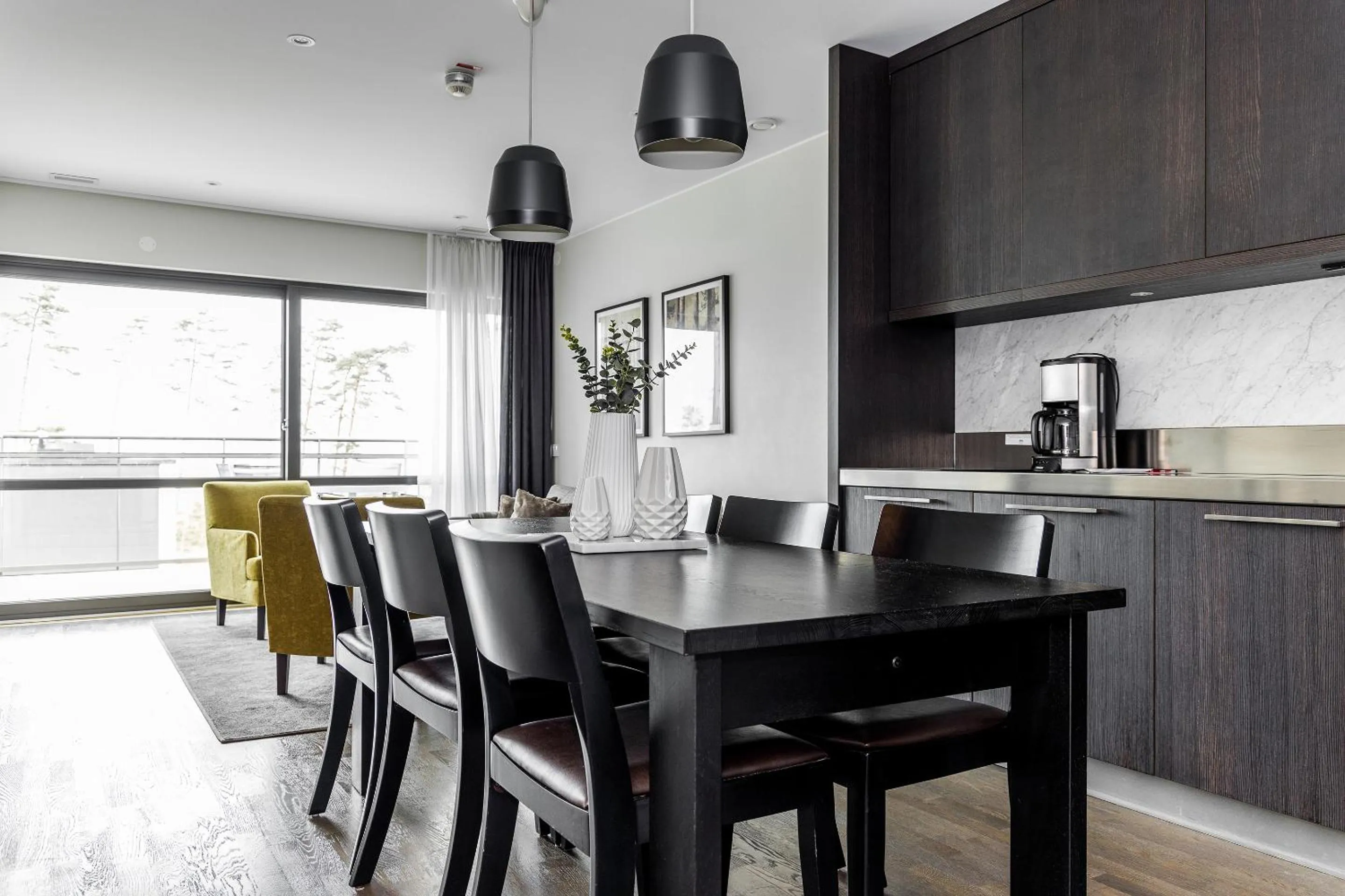 Kitchen or kitchenette in Hotel Riviera Strand