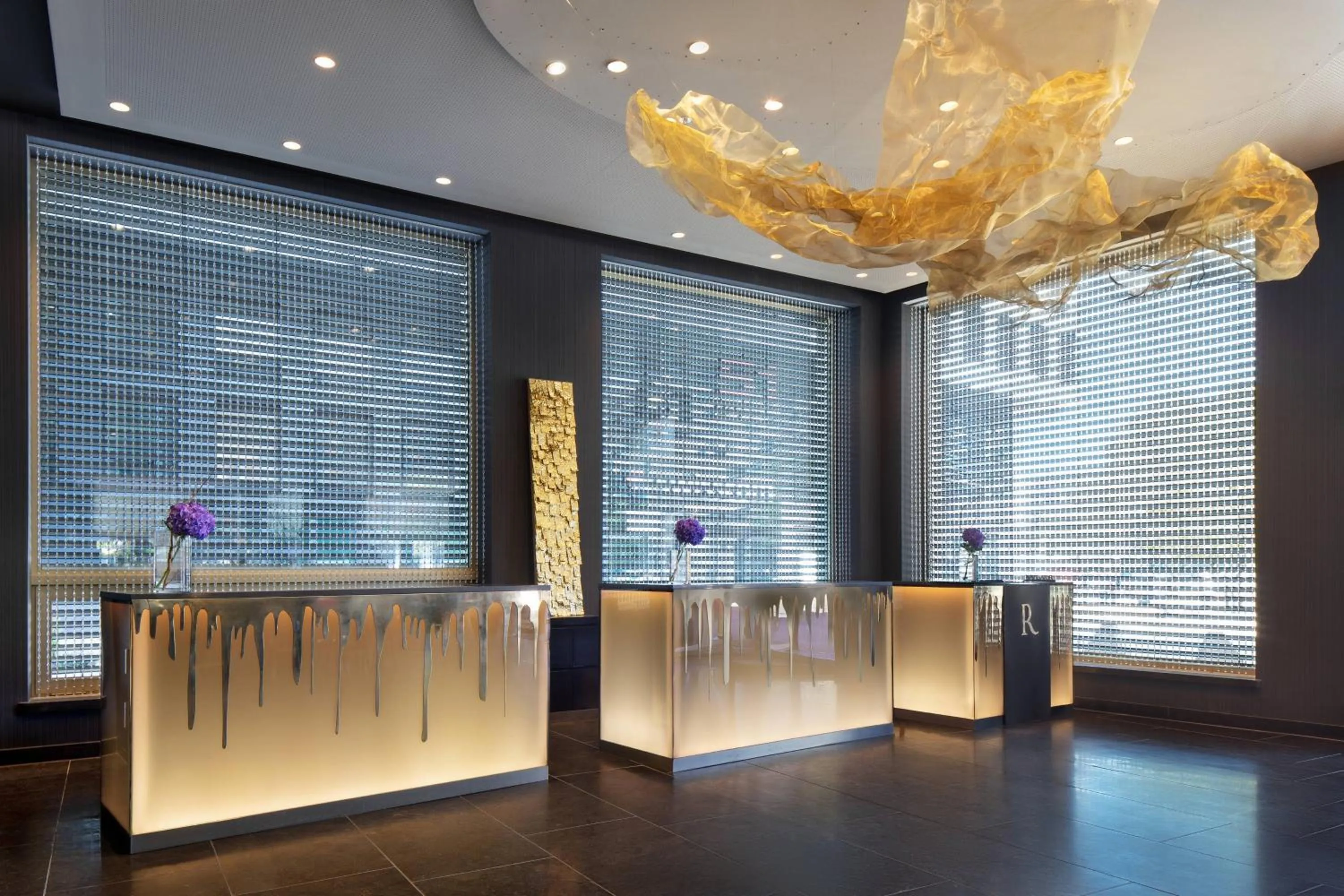 Lobby or reception in Renaissance Zurich Tower Hotel