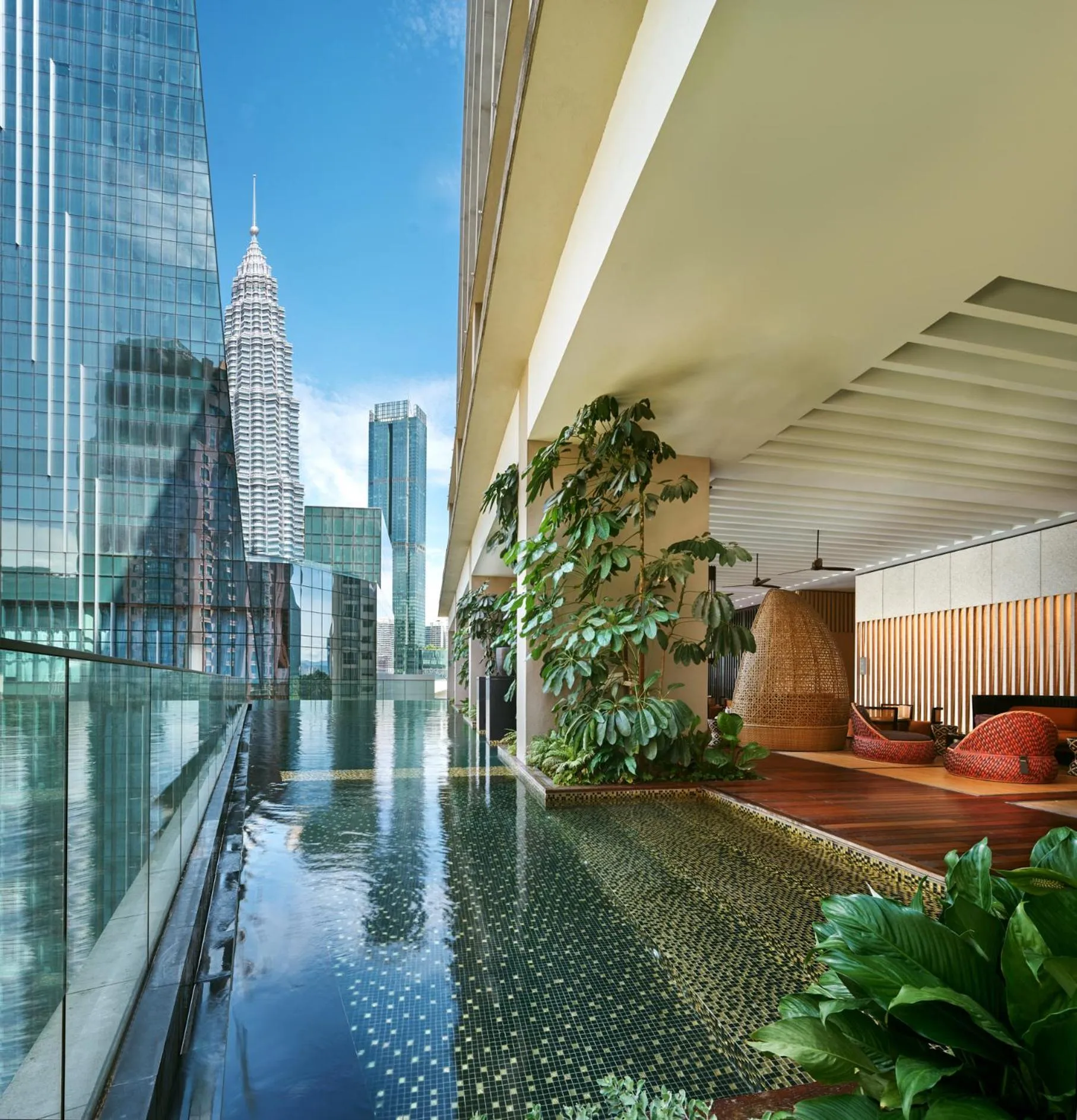 Pool view in The RuMa Hotel and Residences