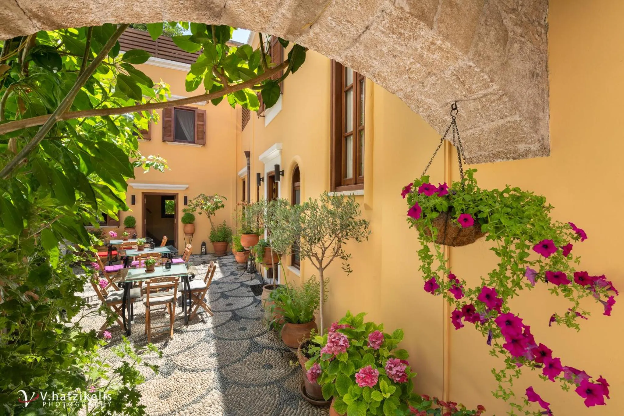 Property building in Rodos Niohori Elite Suites Boutique Hotel