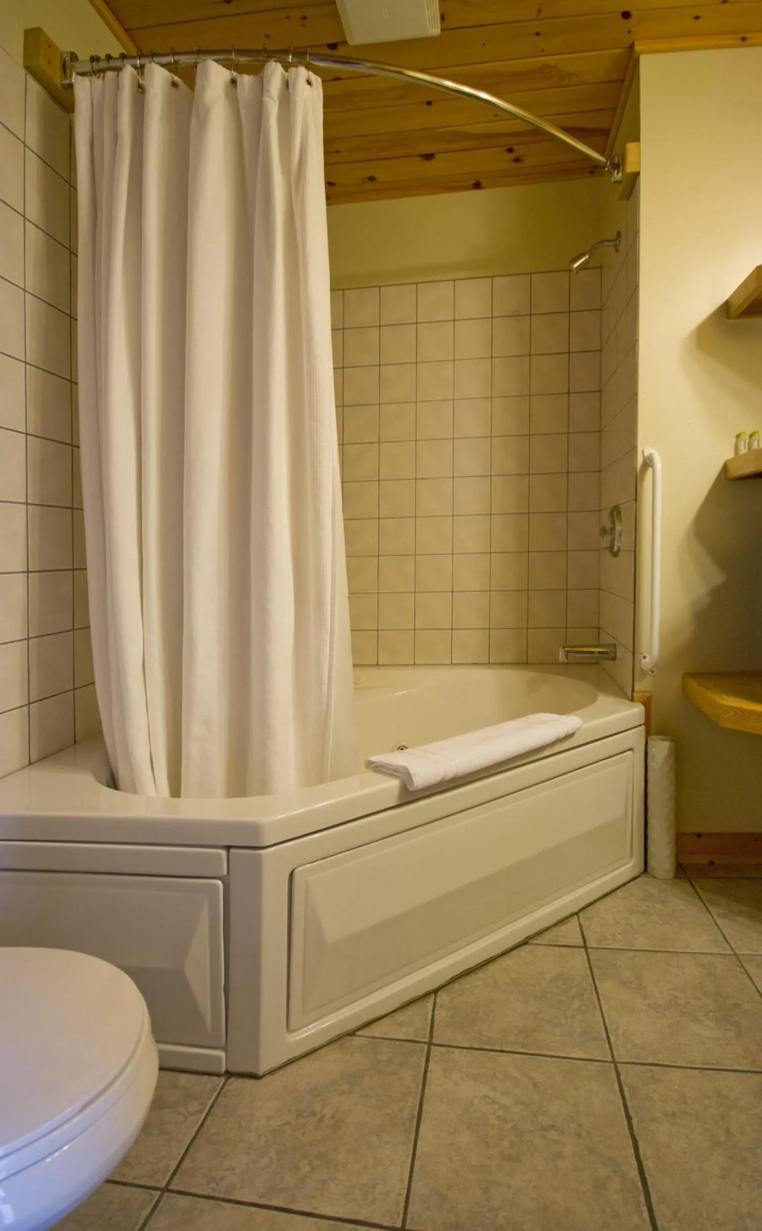 Bathroom in Mackenzie Motel & Cottages