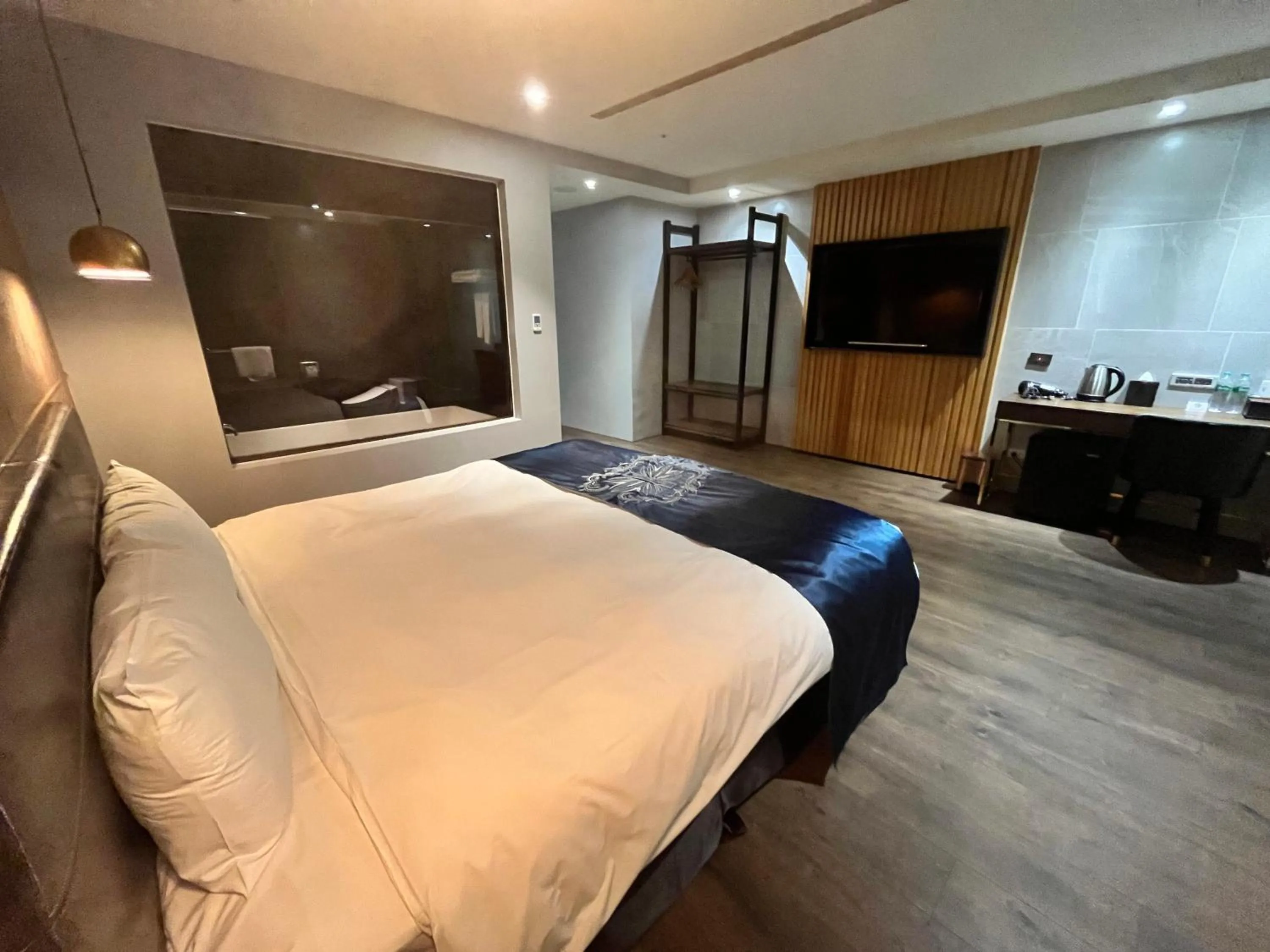 Bed in Saint Art Hotel