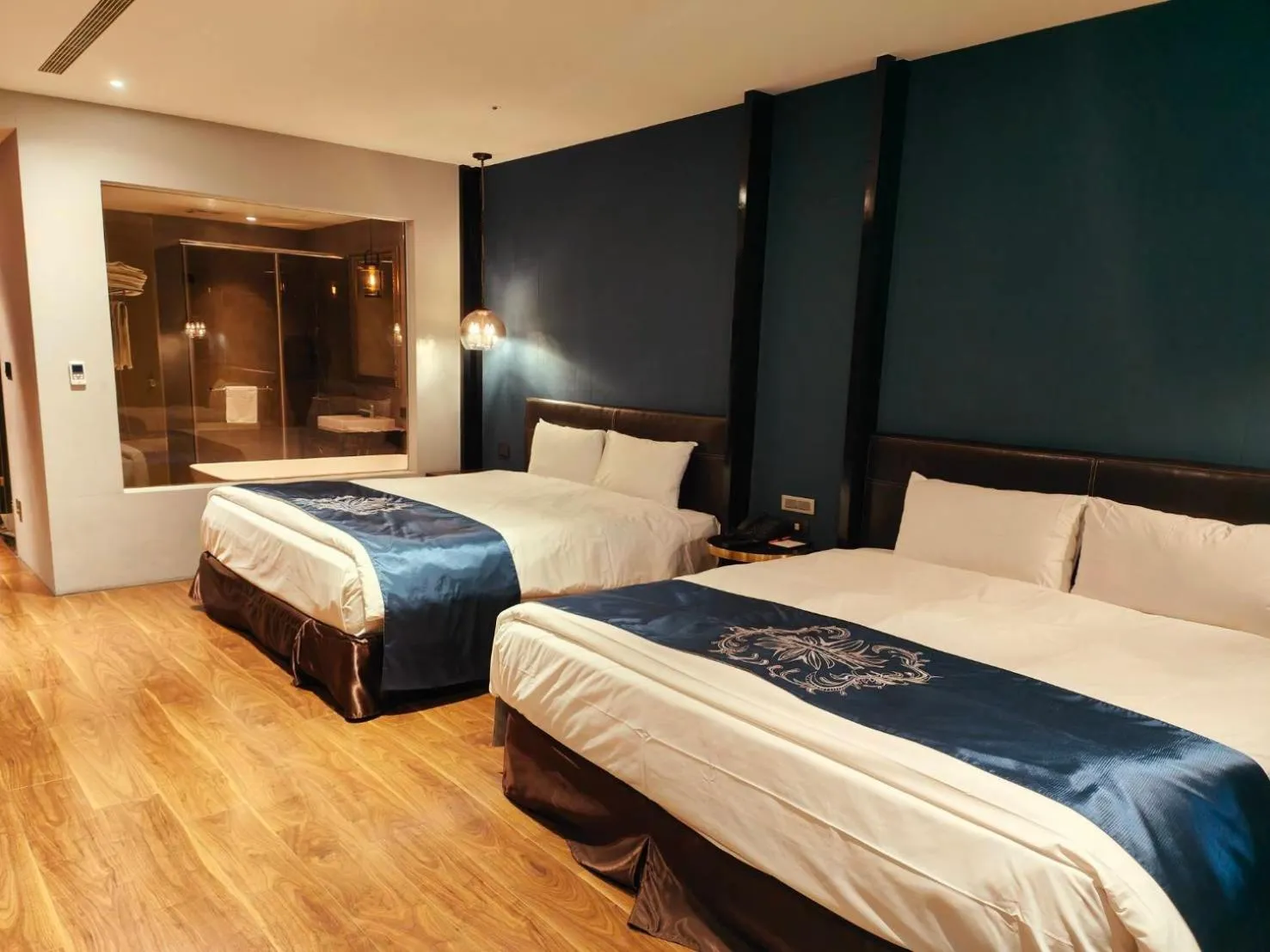 Bed in Saint Art Hotel