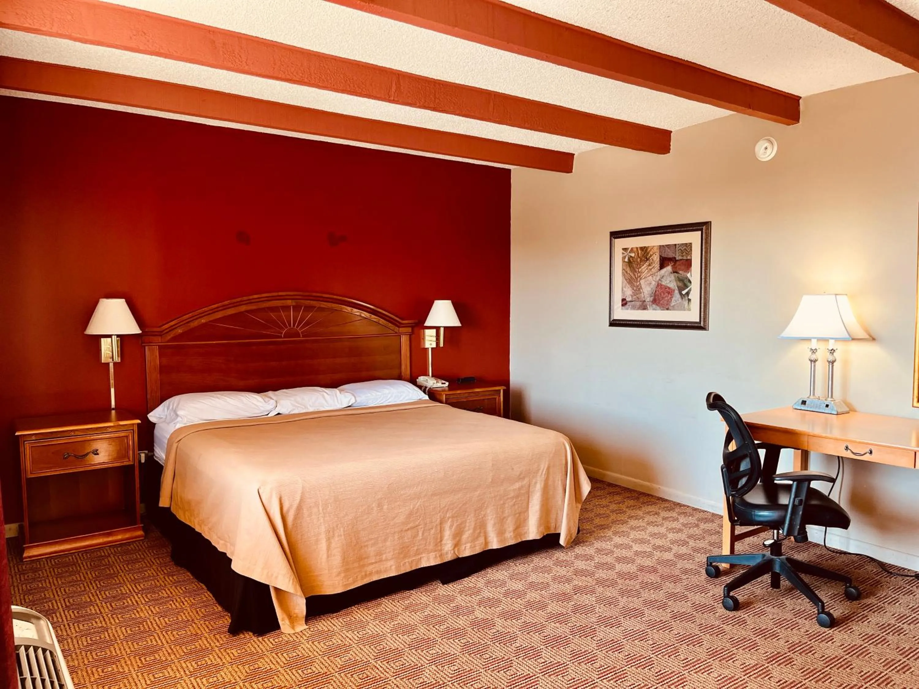 Bed in Econo Lodge Del Rio