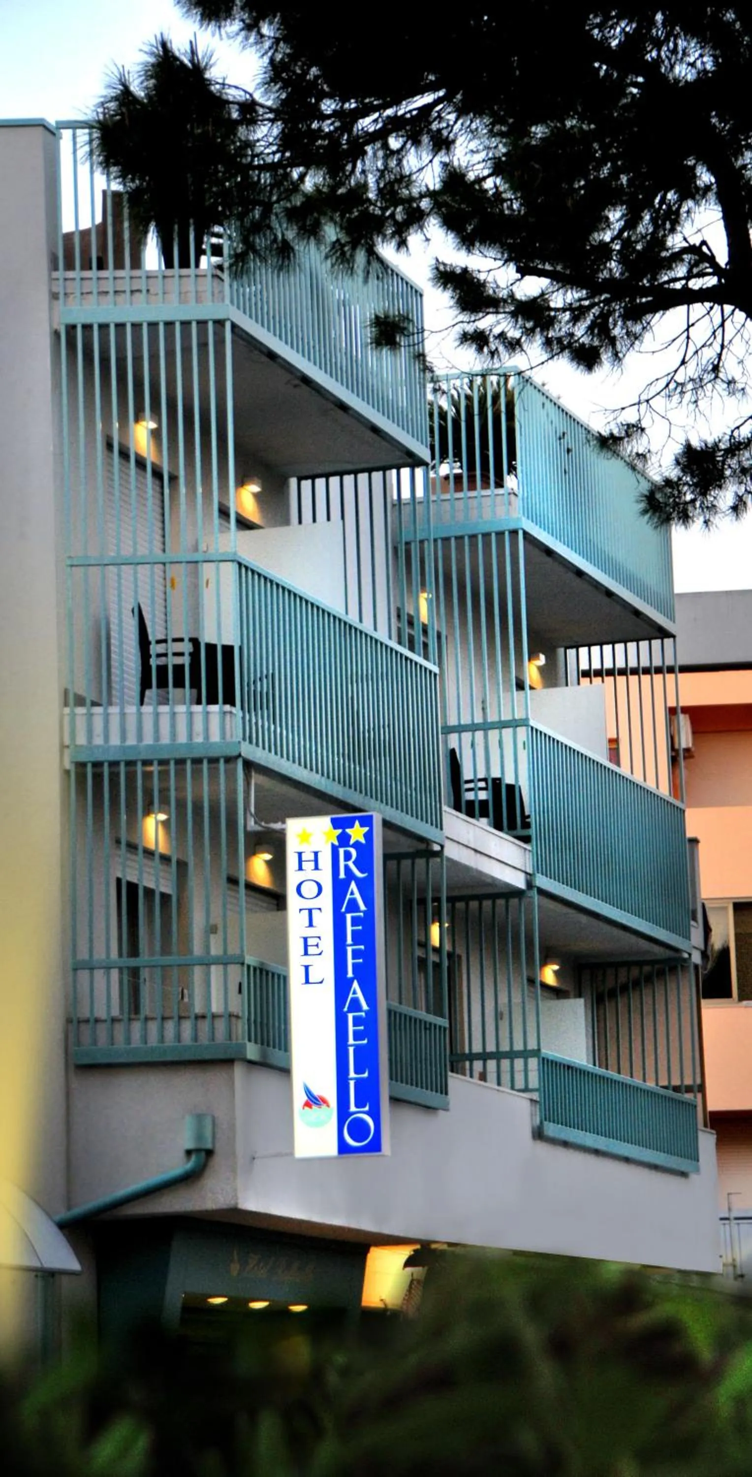 Property building in Hotel Raffaello