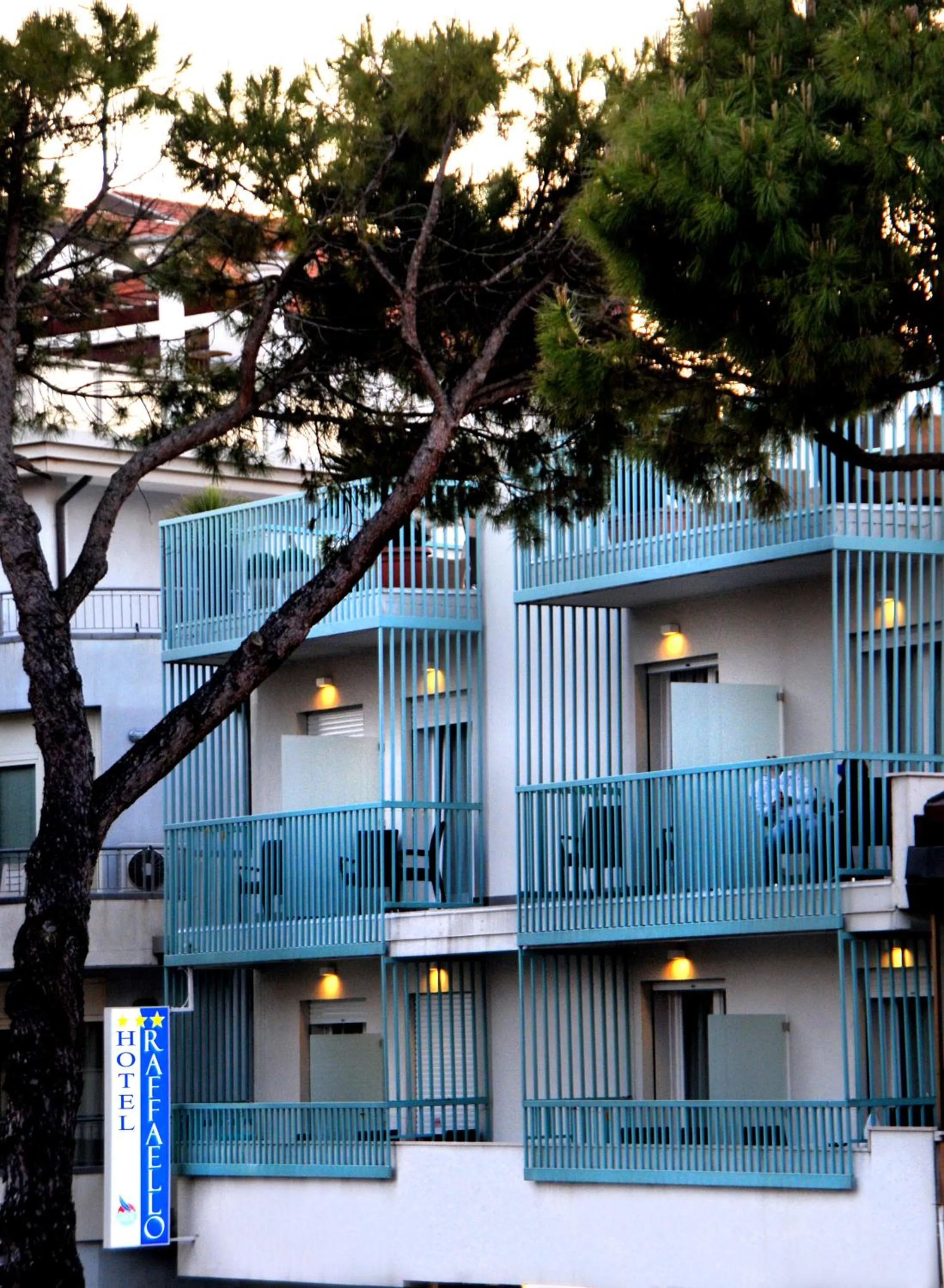 Property building in Hotel Raffaello