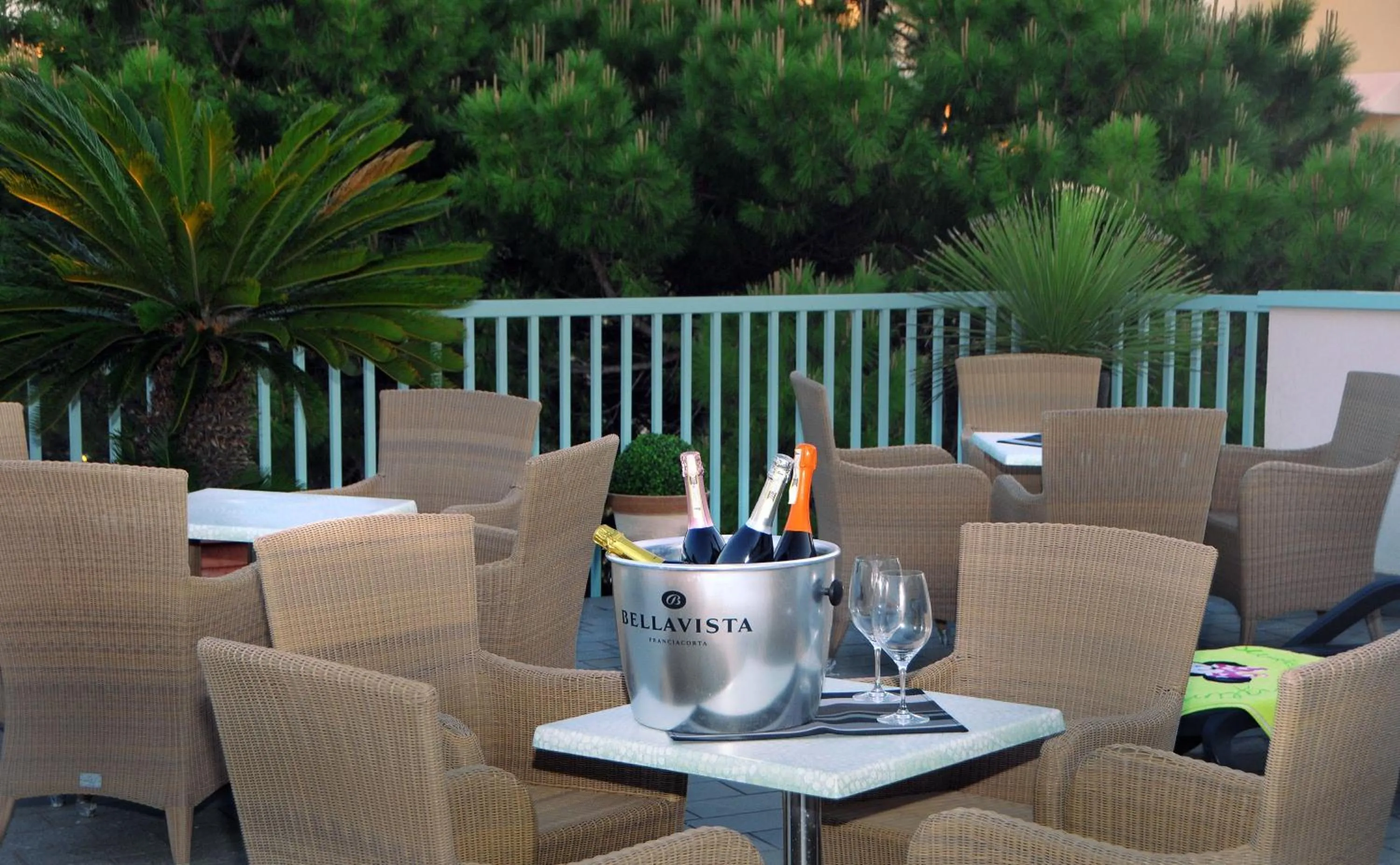Balcony/Terrace in Hotel Raffaello