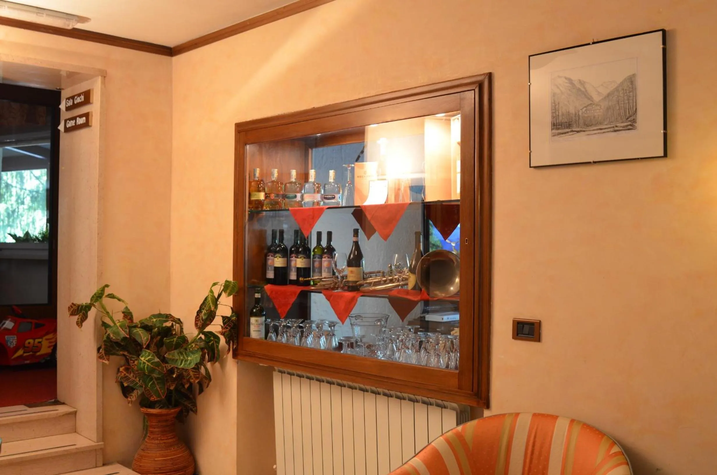 Lounge or bar in Hotel Rosa Serenella