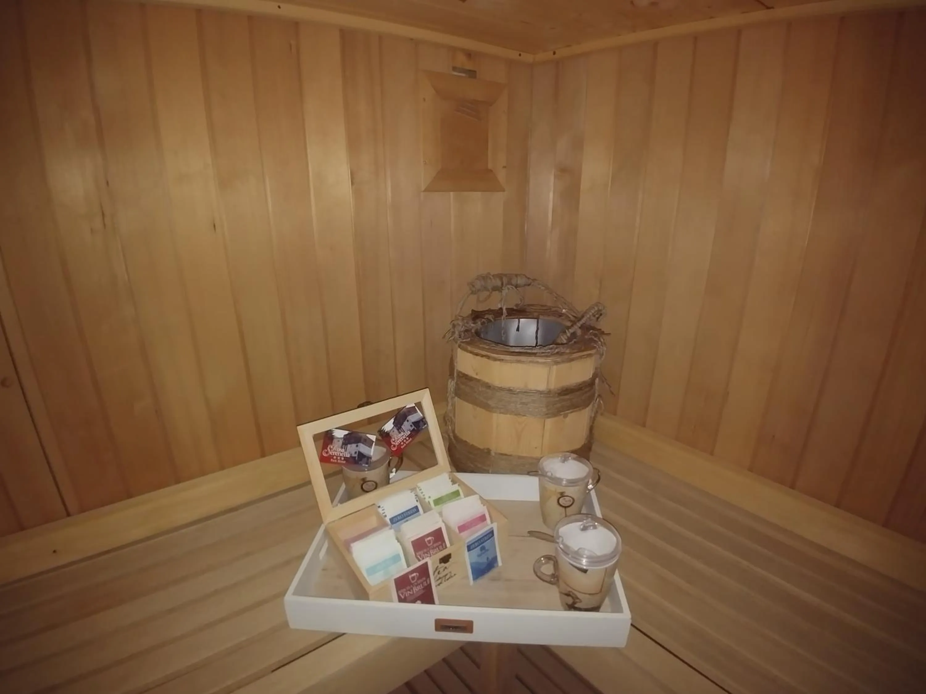 Sauna in Hotel Rosa Serenella