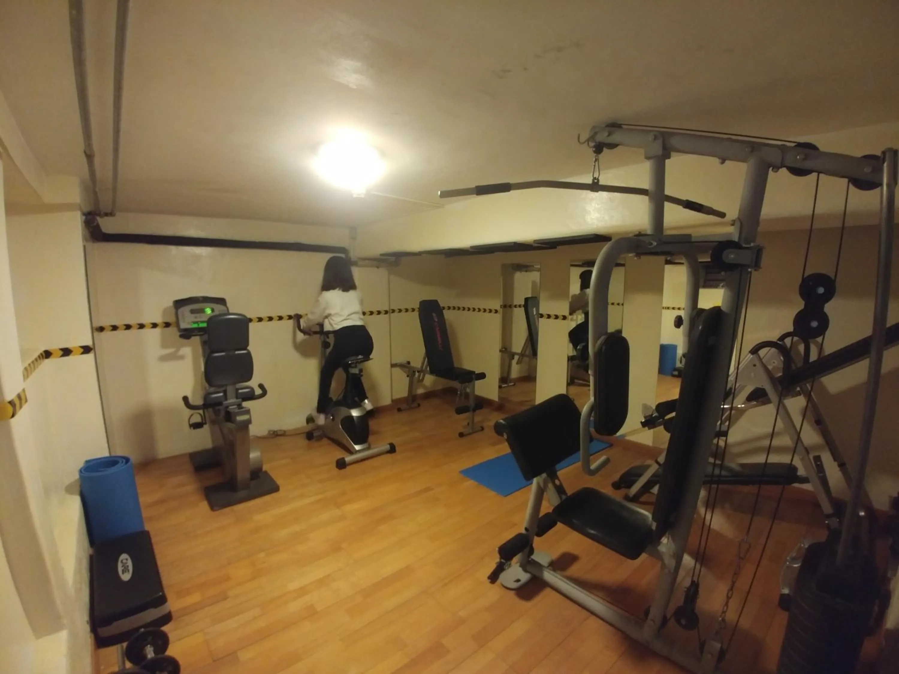Fitness centre/facilities in Hotel Rosa Serenella