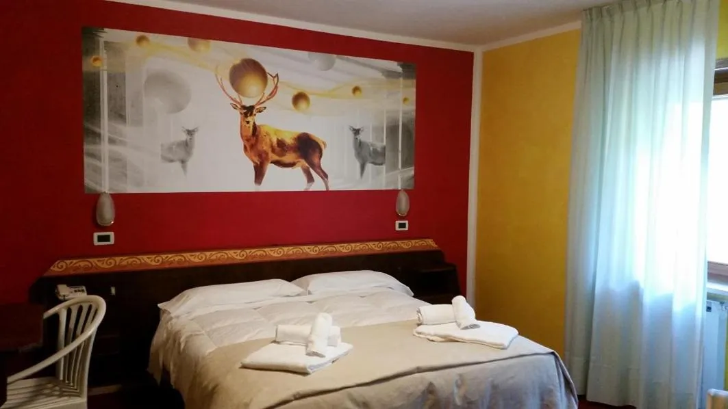 Bed in Hotel Rosa Serenella