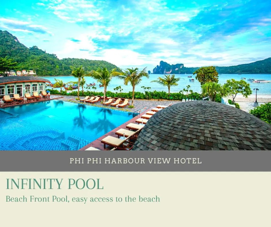 Swimming pool in Phi Phi Harbour View Hotel-SHA Extra Plus