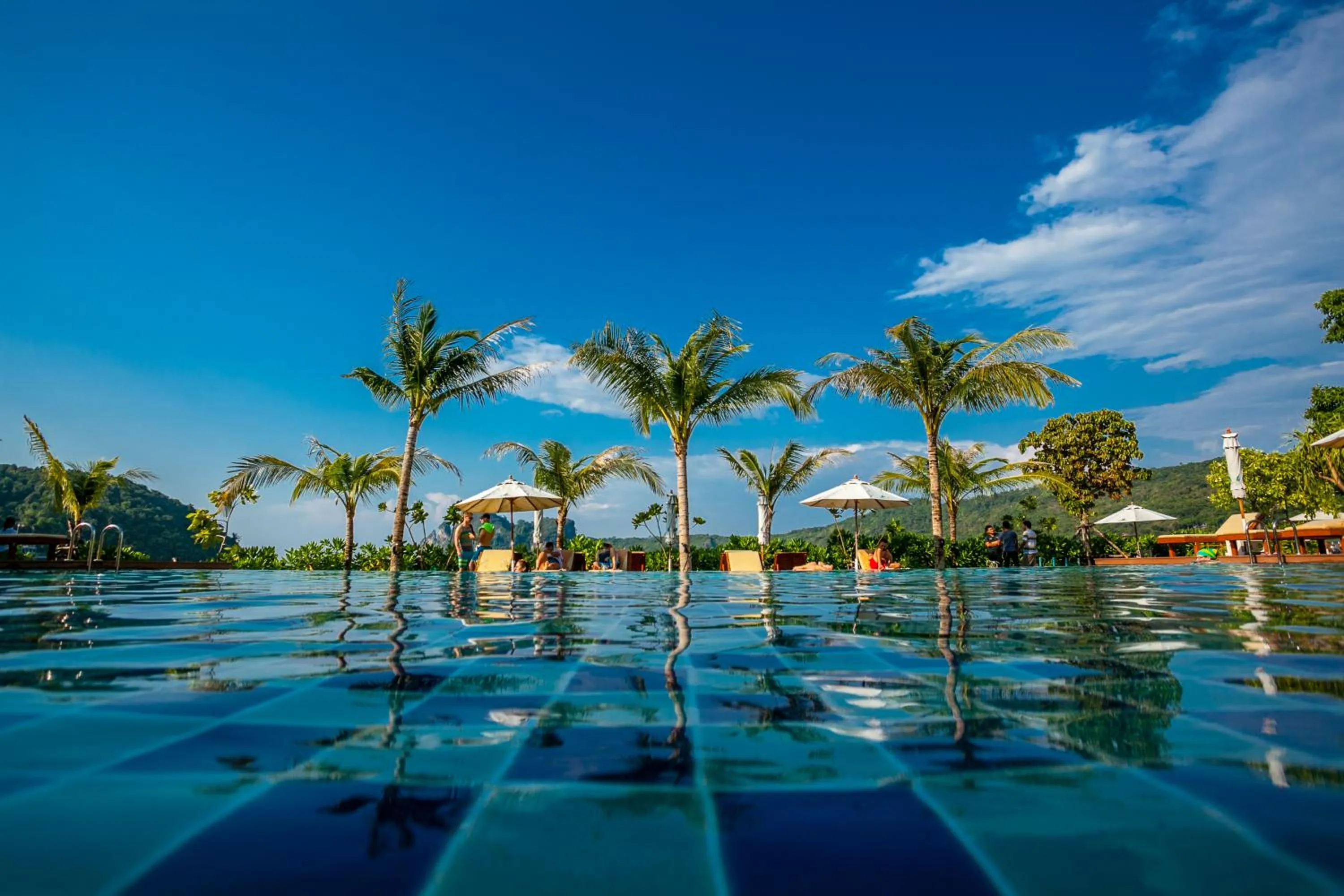 Swimming pool in Phi Phi Harbour View Hotel-SHA Extra Plus