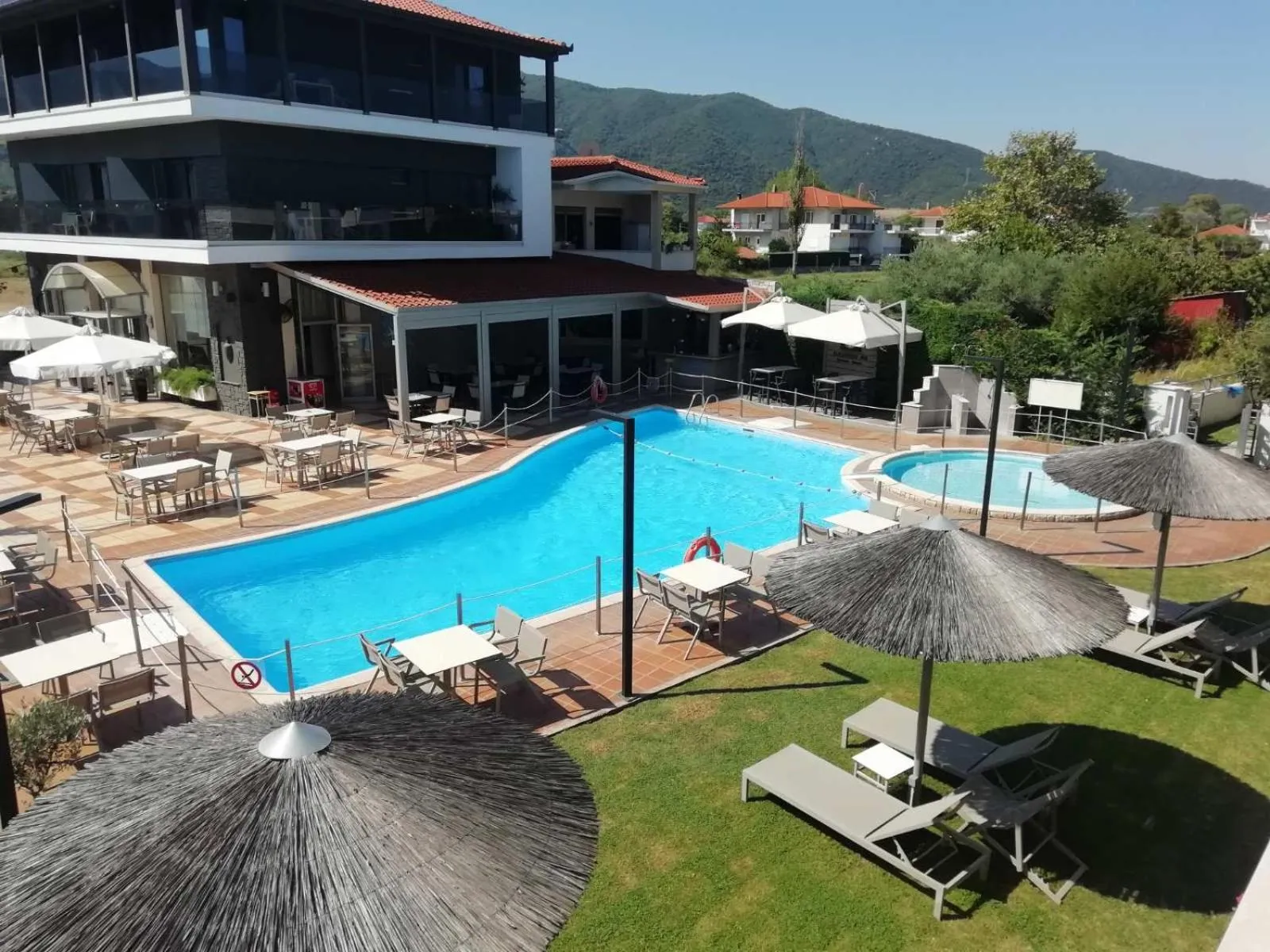 Bird's eye view in Alexander Inn