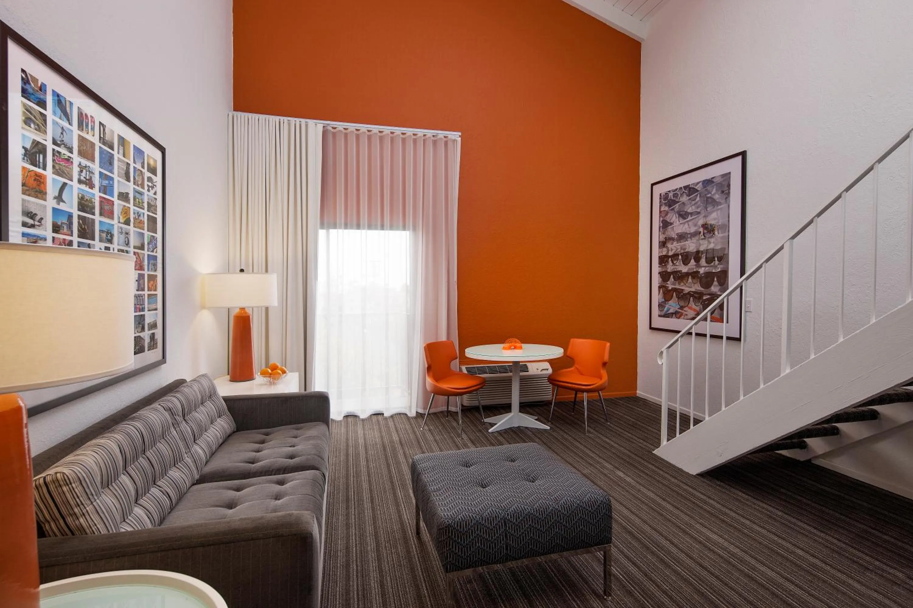 Seating area in Inn at Venice Beach