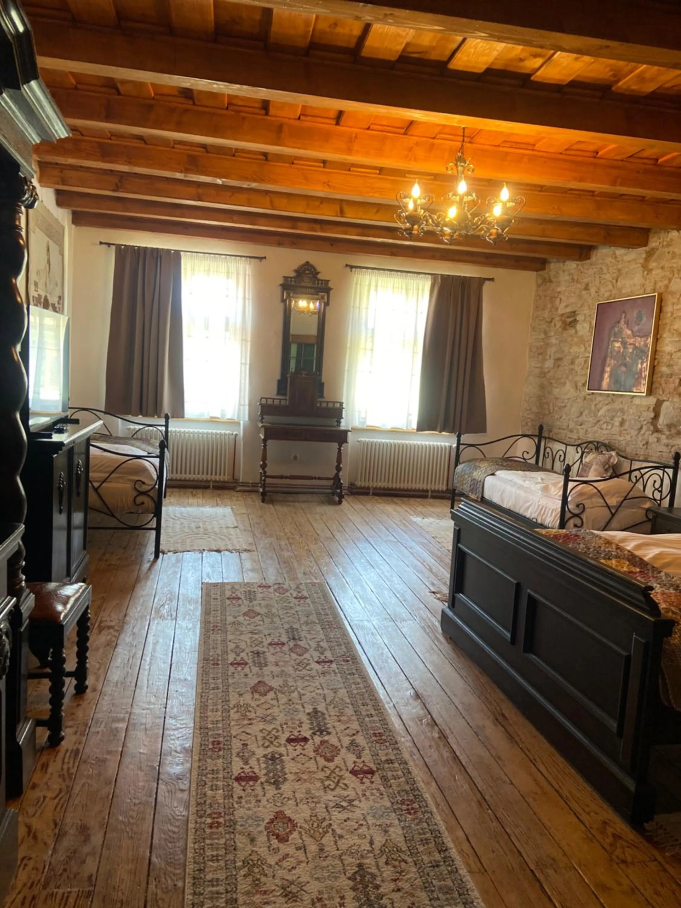 Bed in Fronius Boutique Residence