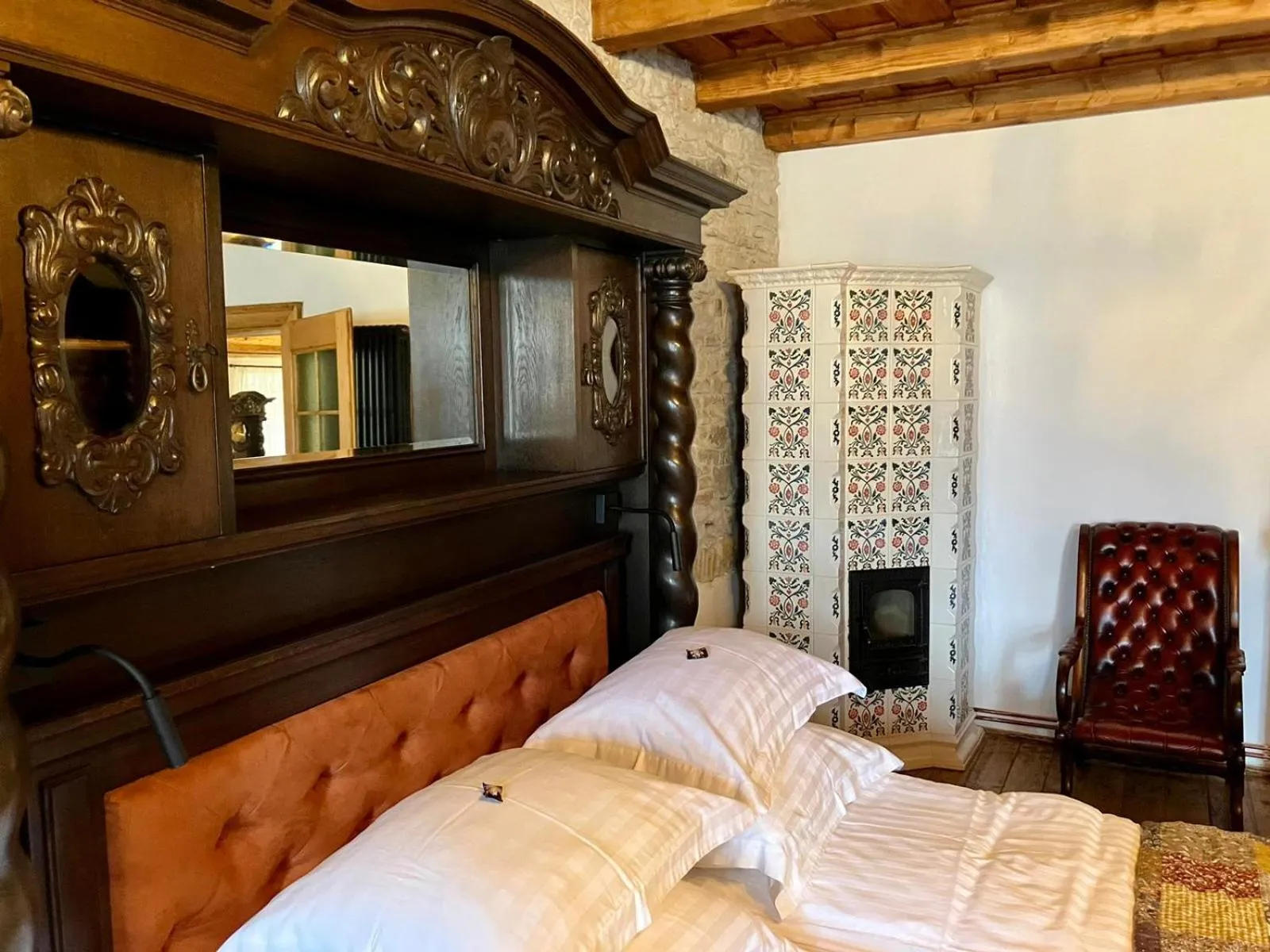 Bed in Fronius Boutique Residence