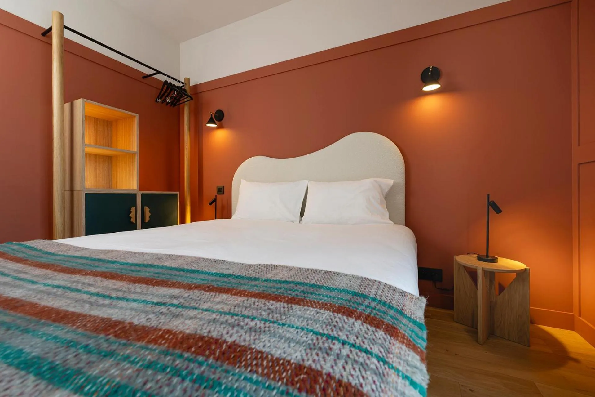 Bed in Hôtel Restaurant la Couronne