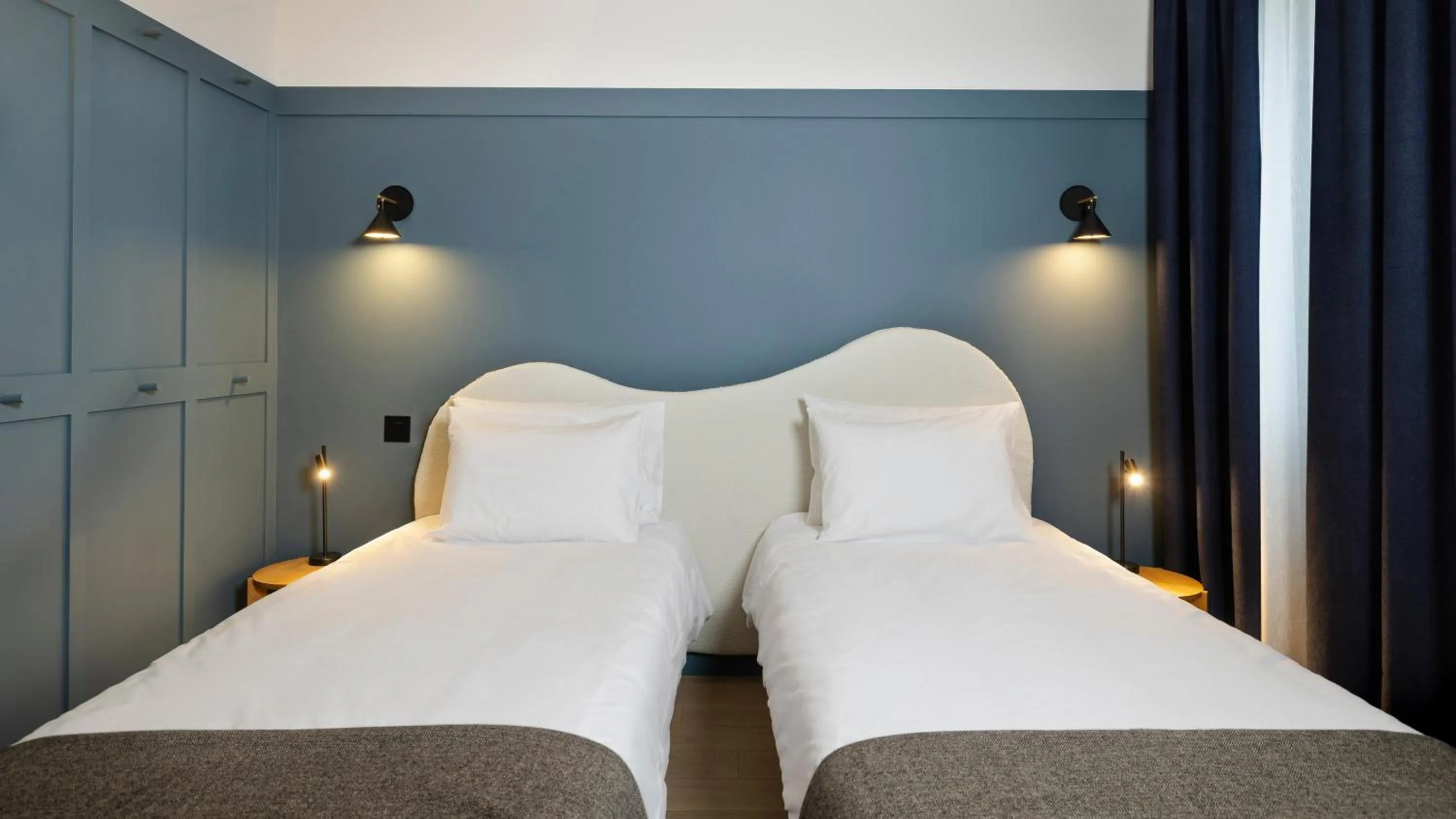 Bed in Hôtel Restaurant la Couronne