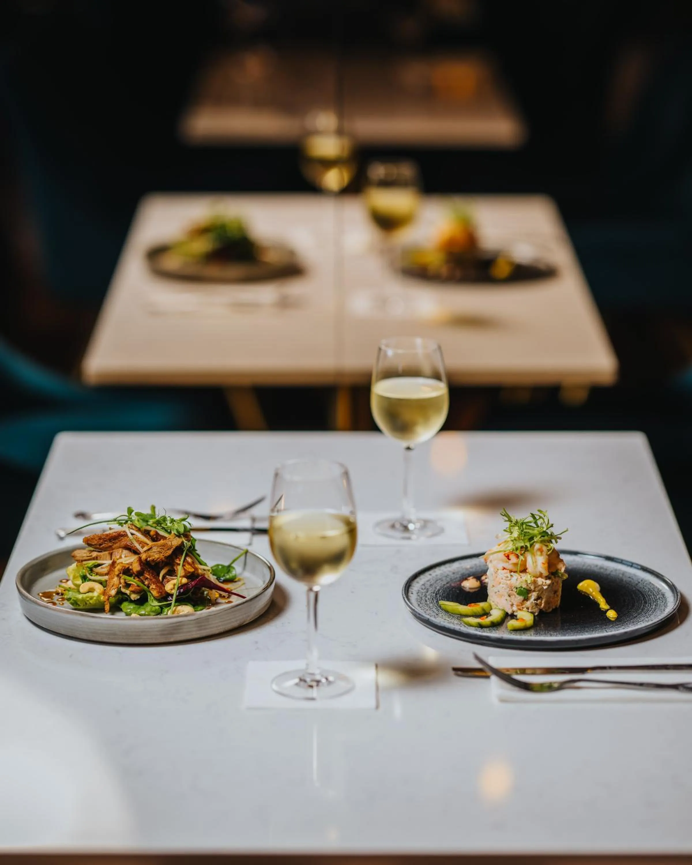 Food and drinks in Bay View Hotel