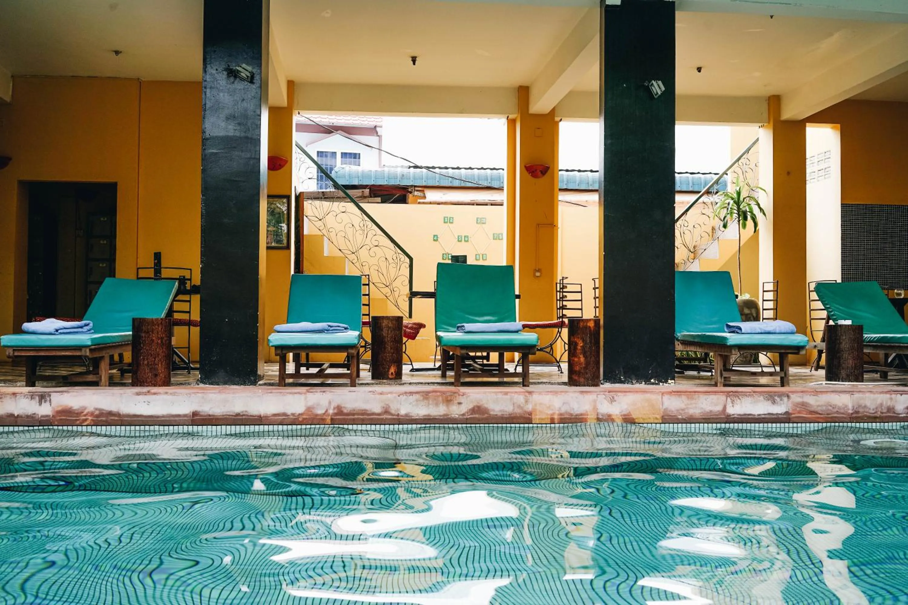 Lounge or bar in Golden Banana Residence